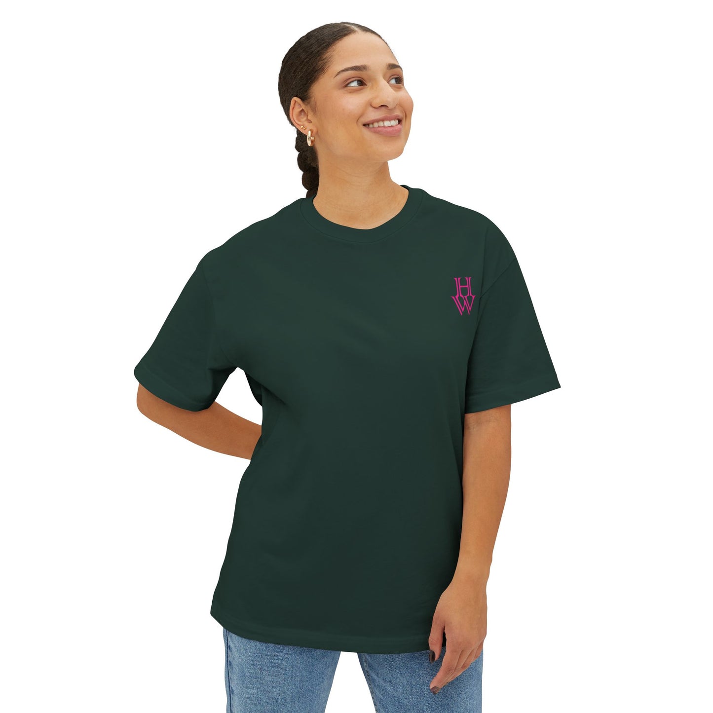 HW Boxy Fit T-Shirt - Highlighter Wednesday