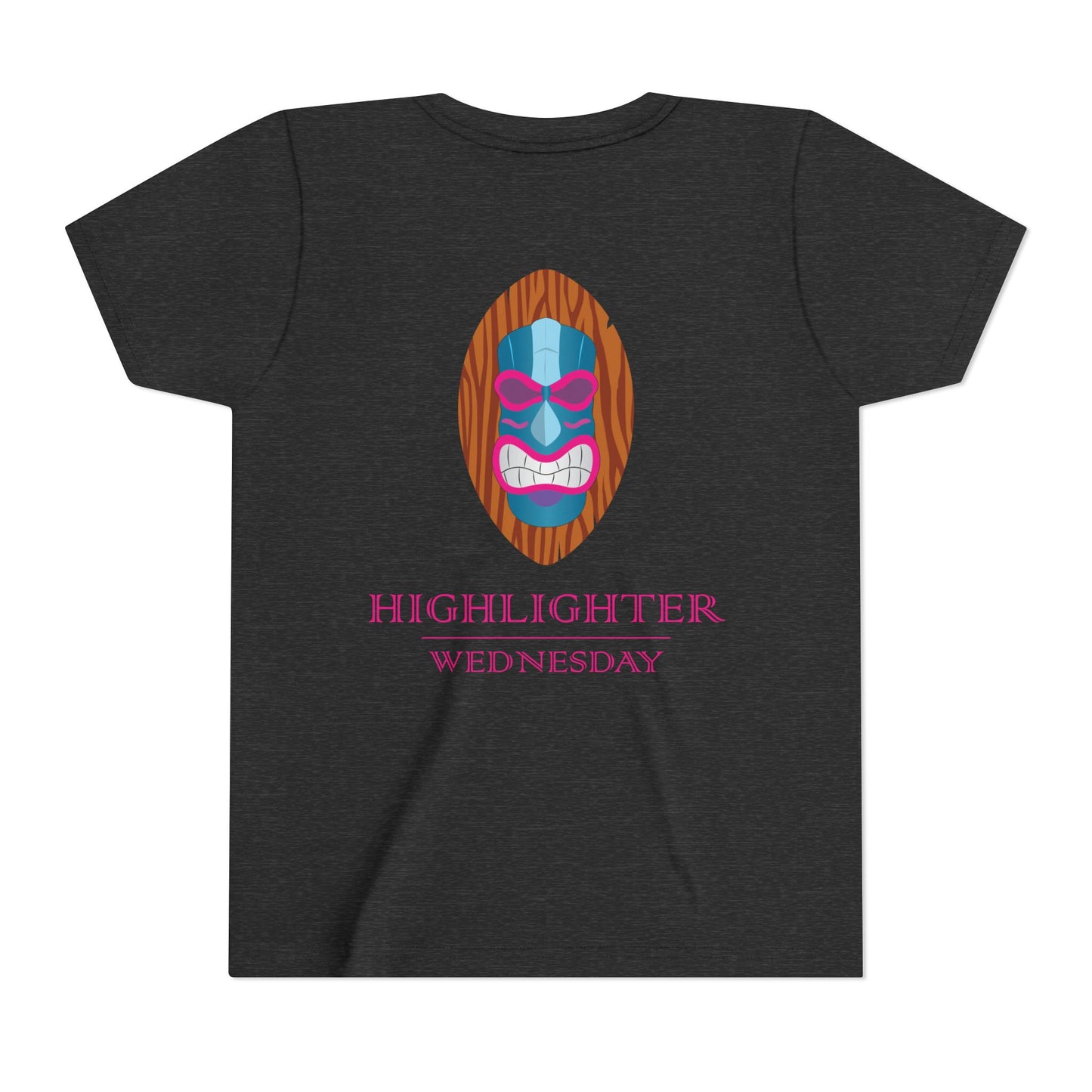 HW Youth Short-Sleeve Tee - Highlighter Wednesday