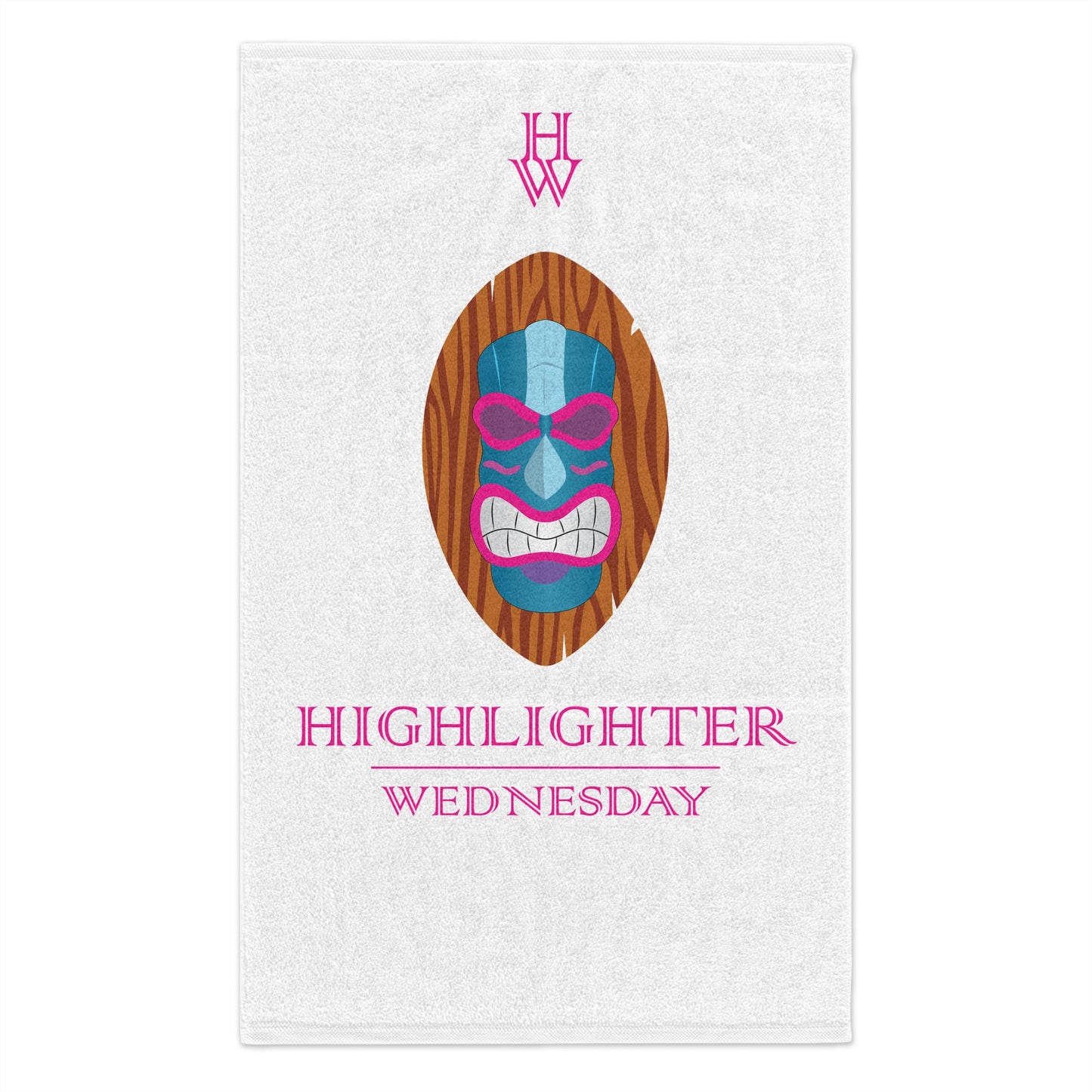 HW Rally Towel - Highlighter Wednesday