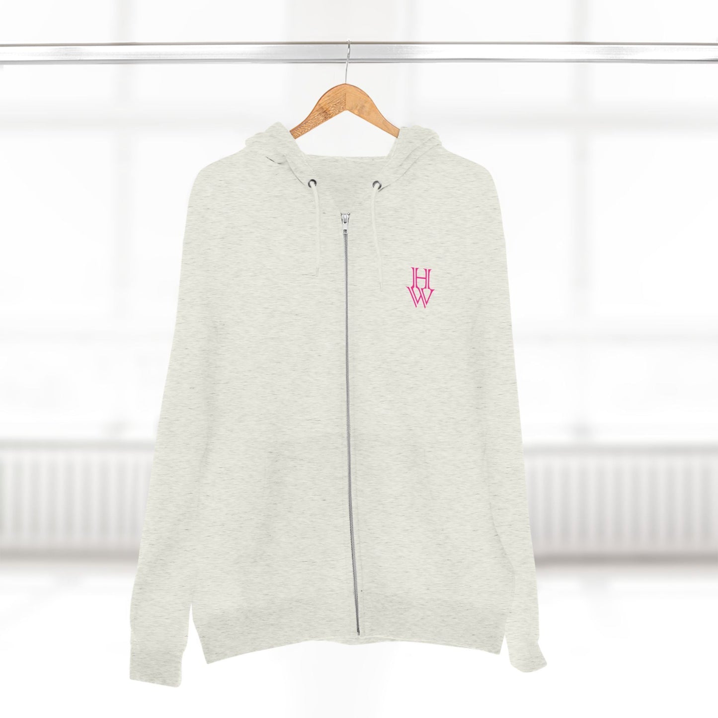 HW Unisex Zip Hoodie Printify