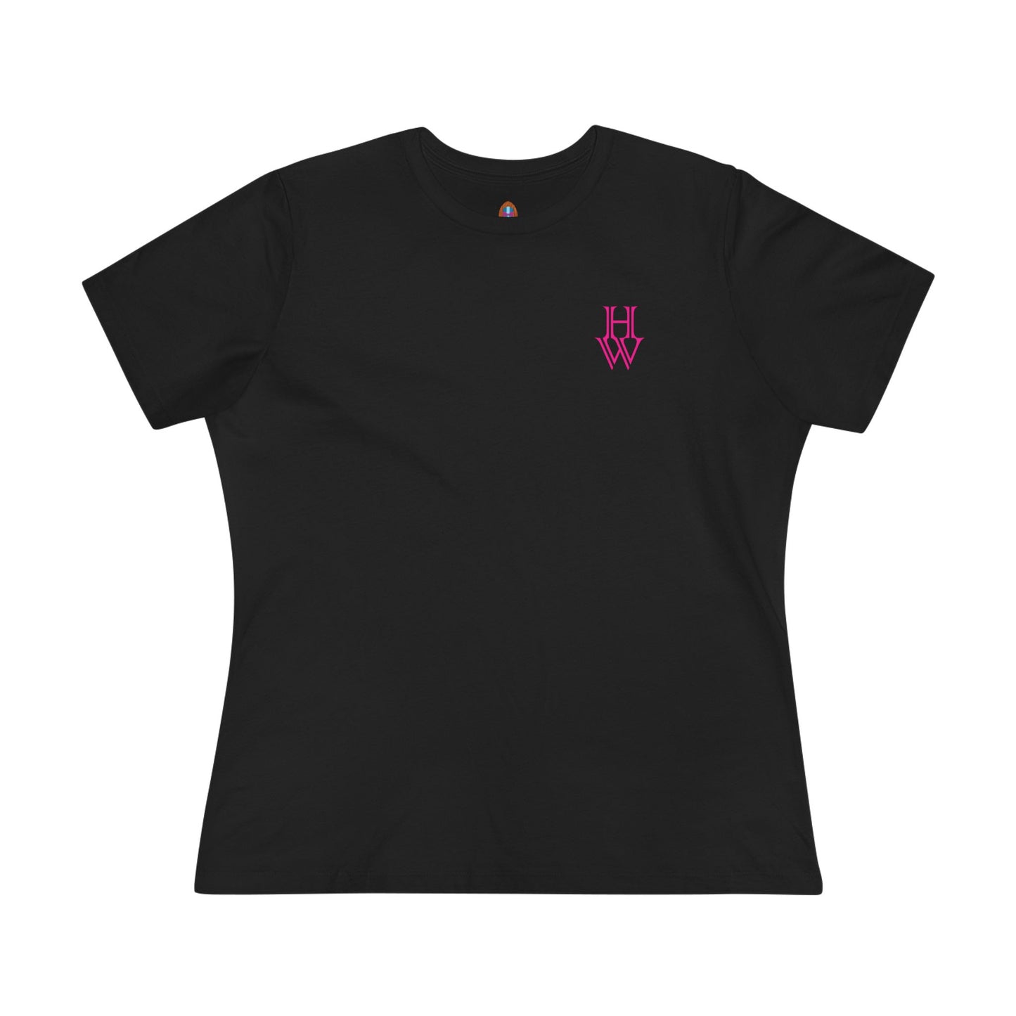 HW Women's Premium Casual Tee - Highlighter Wednesday