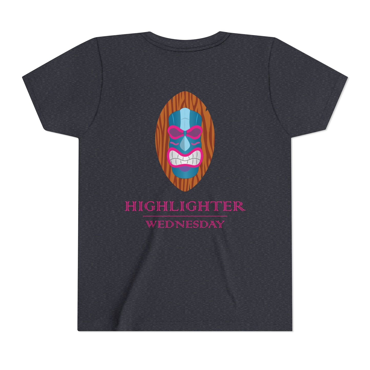 HW Youth Short-Sleeve Tee - Highlighter Wednesday