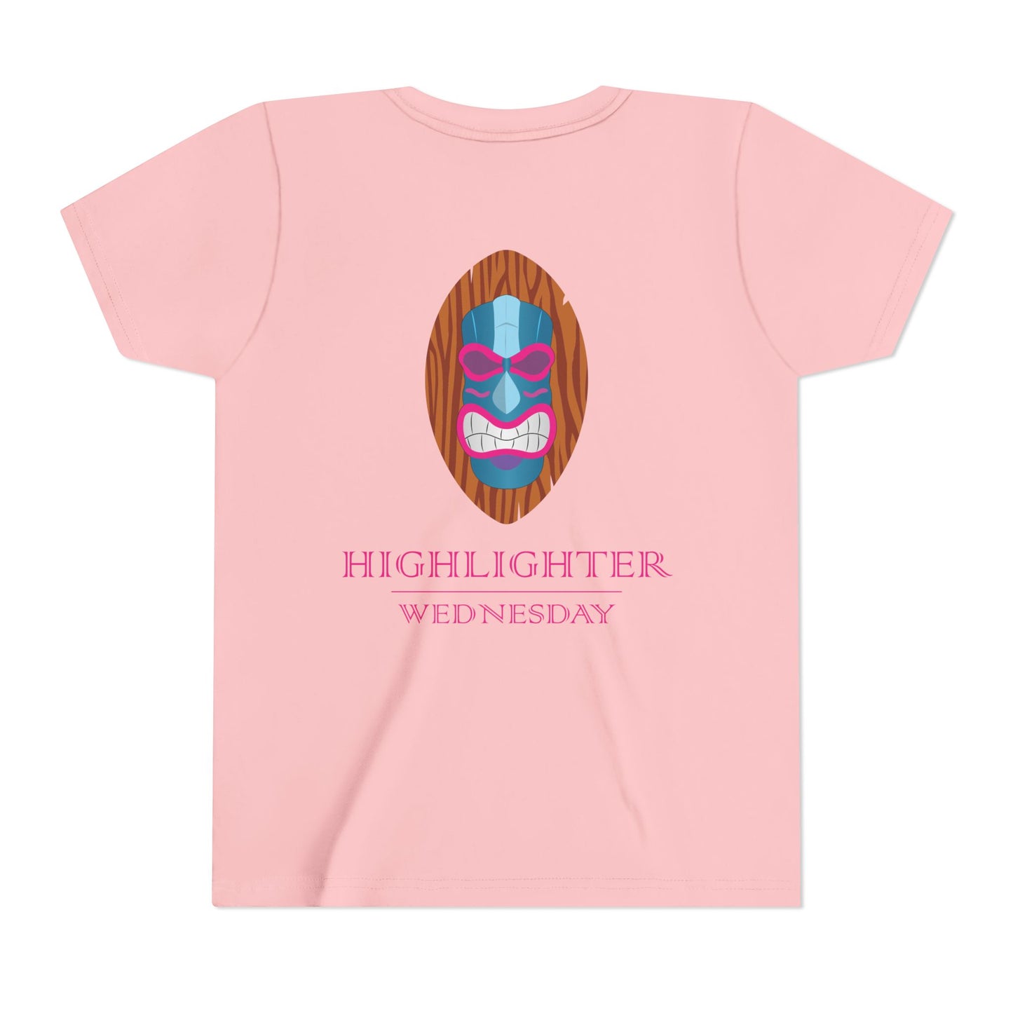 HW Youth Short-Sleeve Tee - Highlighter Wednesday