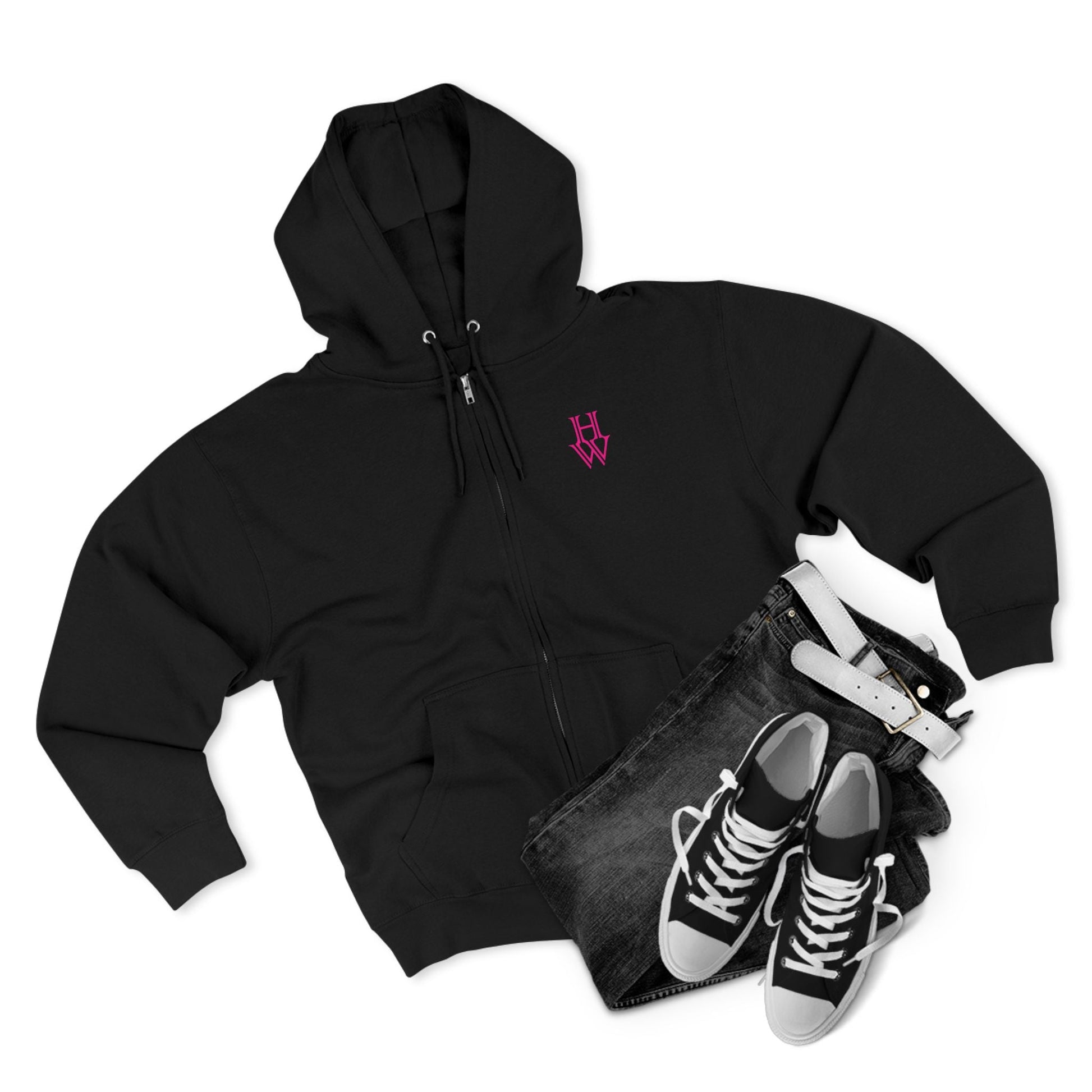 HW Unisex Zip Hoodie Printify