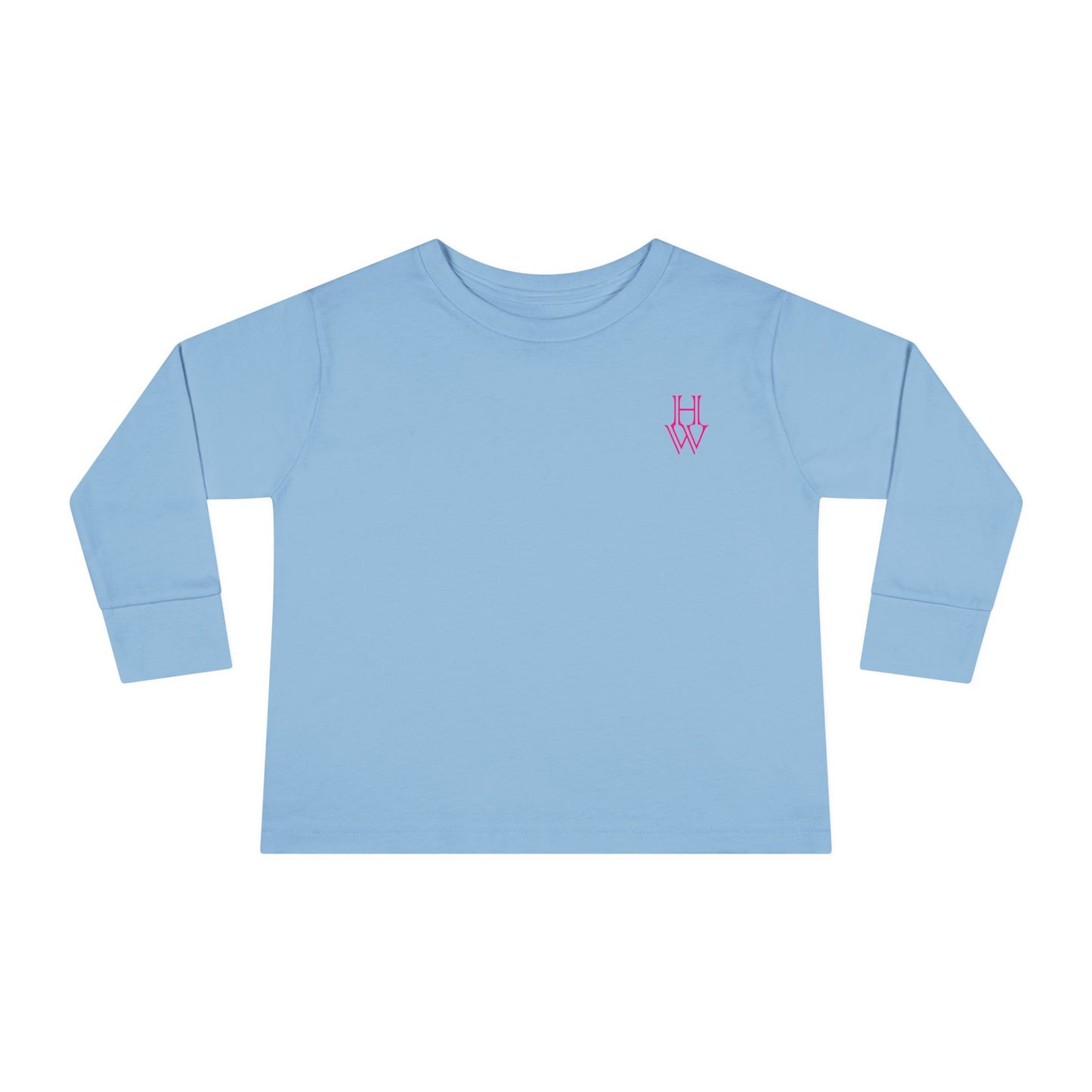 HW Toddler Long-Sleeve Tee - Highlighter Wednesday
