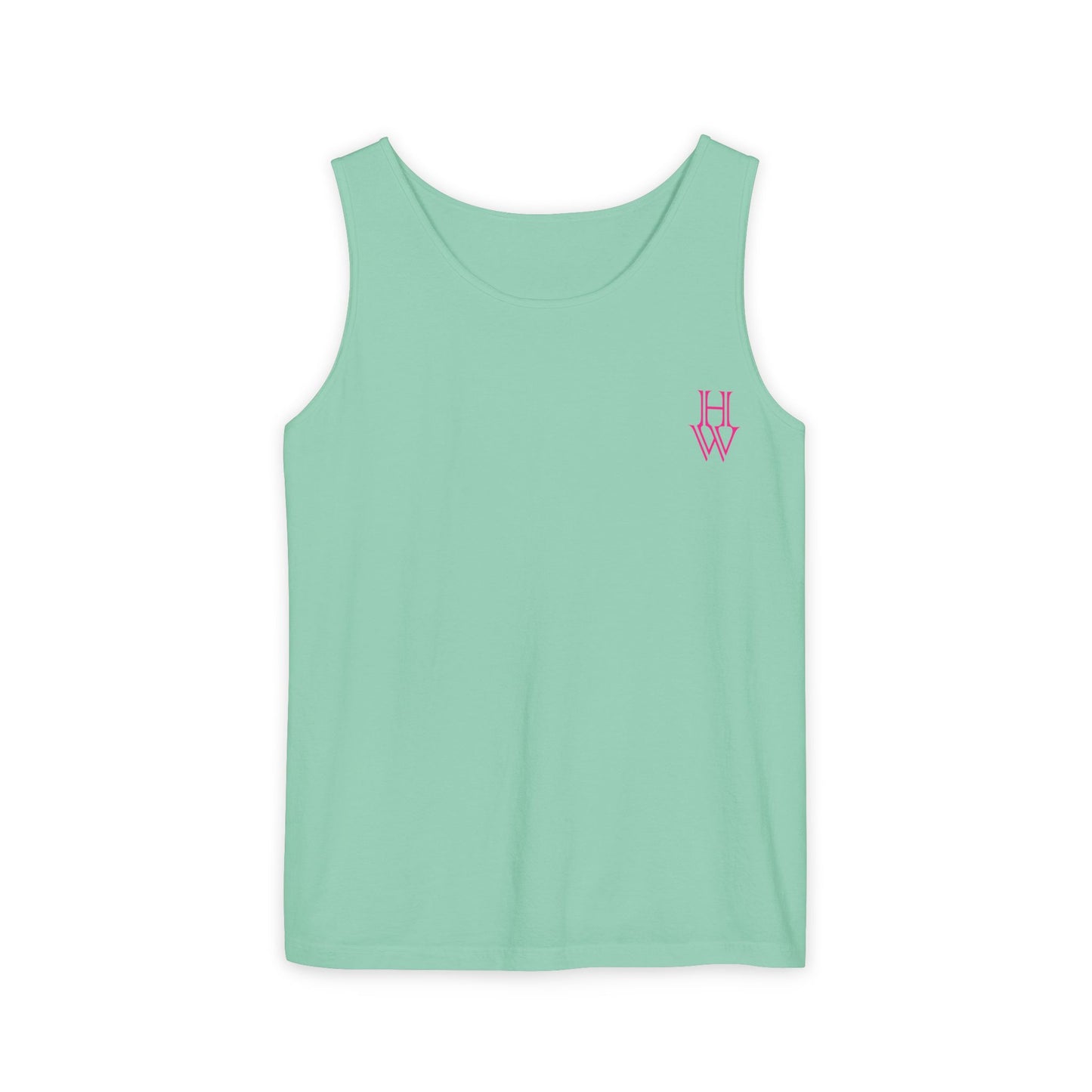 HW Unisex Garment-Dyed Tank Top - Highlighter Wednesday