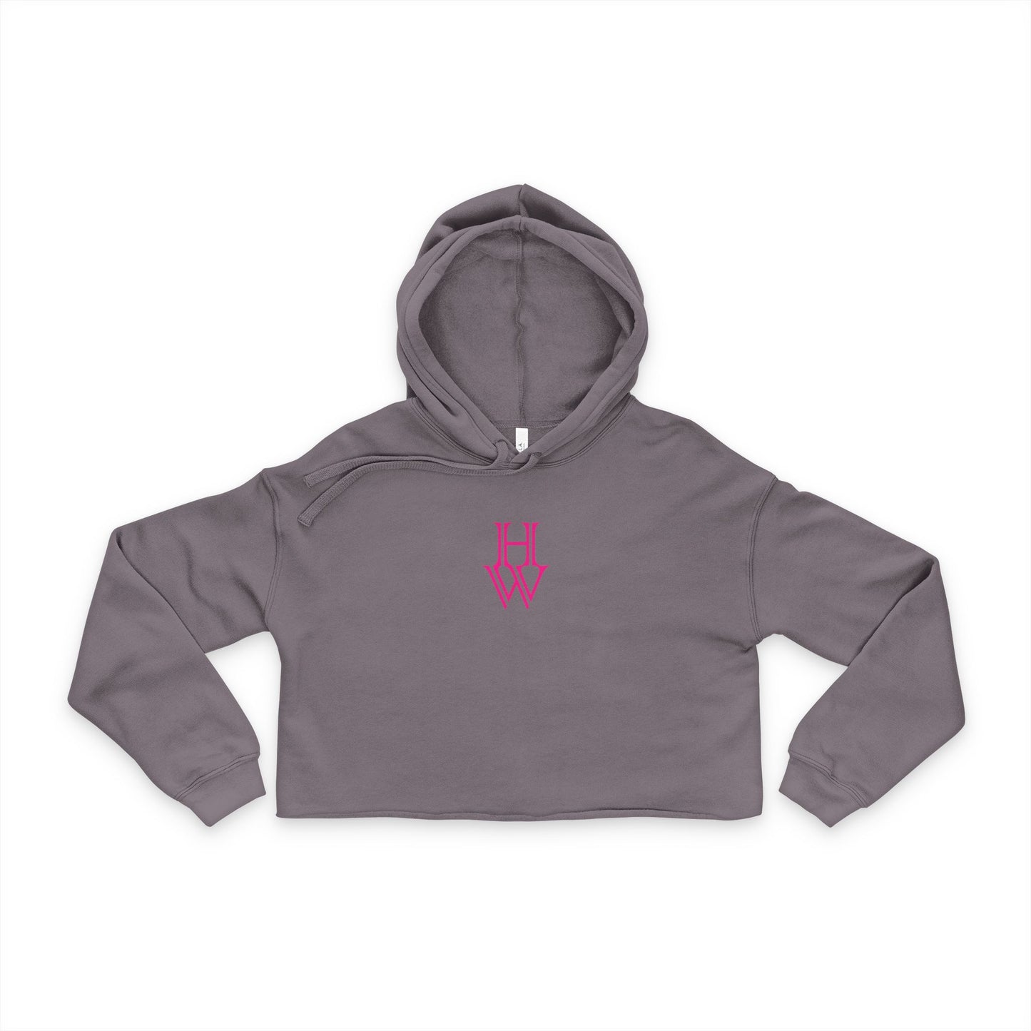 HW Women's Cropped Hoodie - Highlighter Wednesday