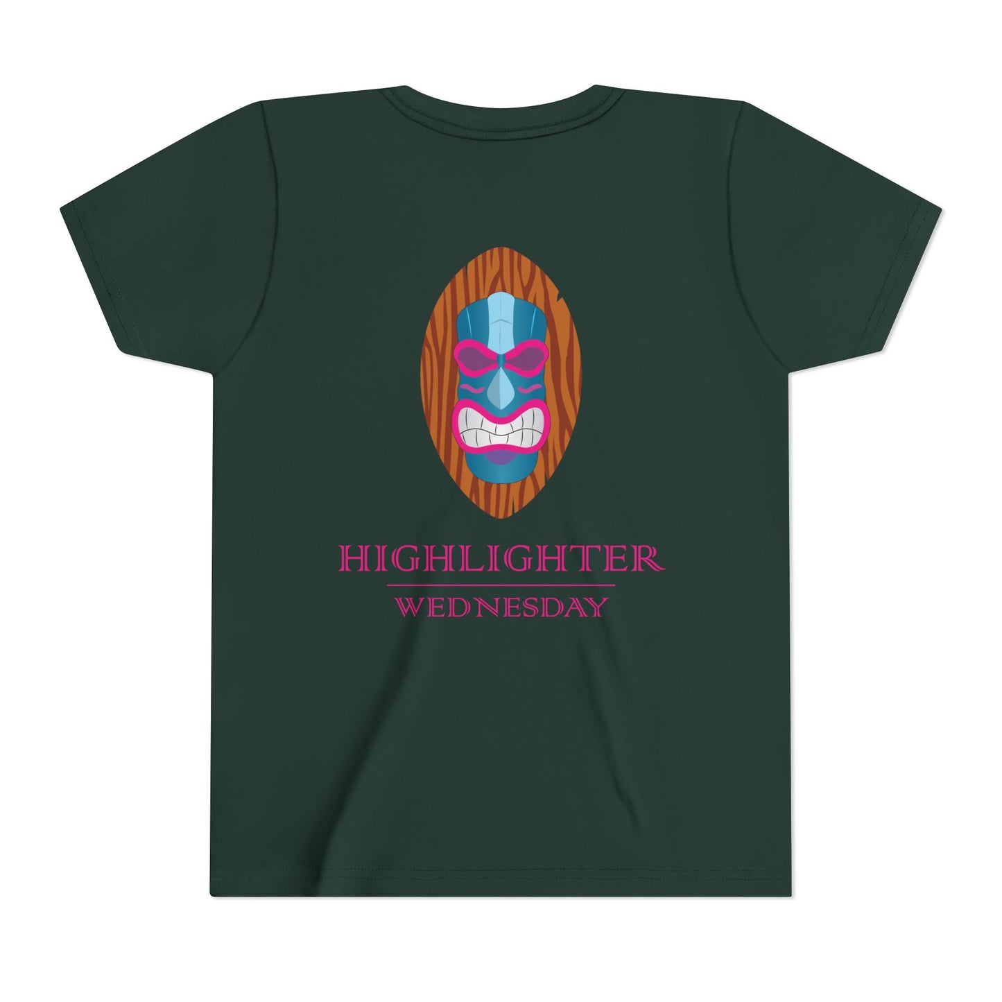 HW Youth Short-Sleeve Tee - Highlighter Wednesday