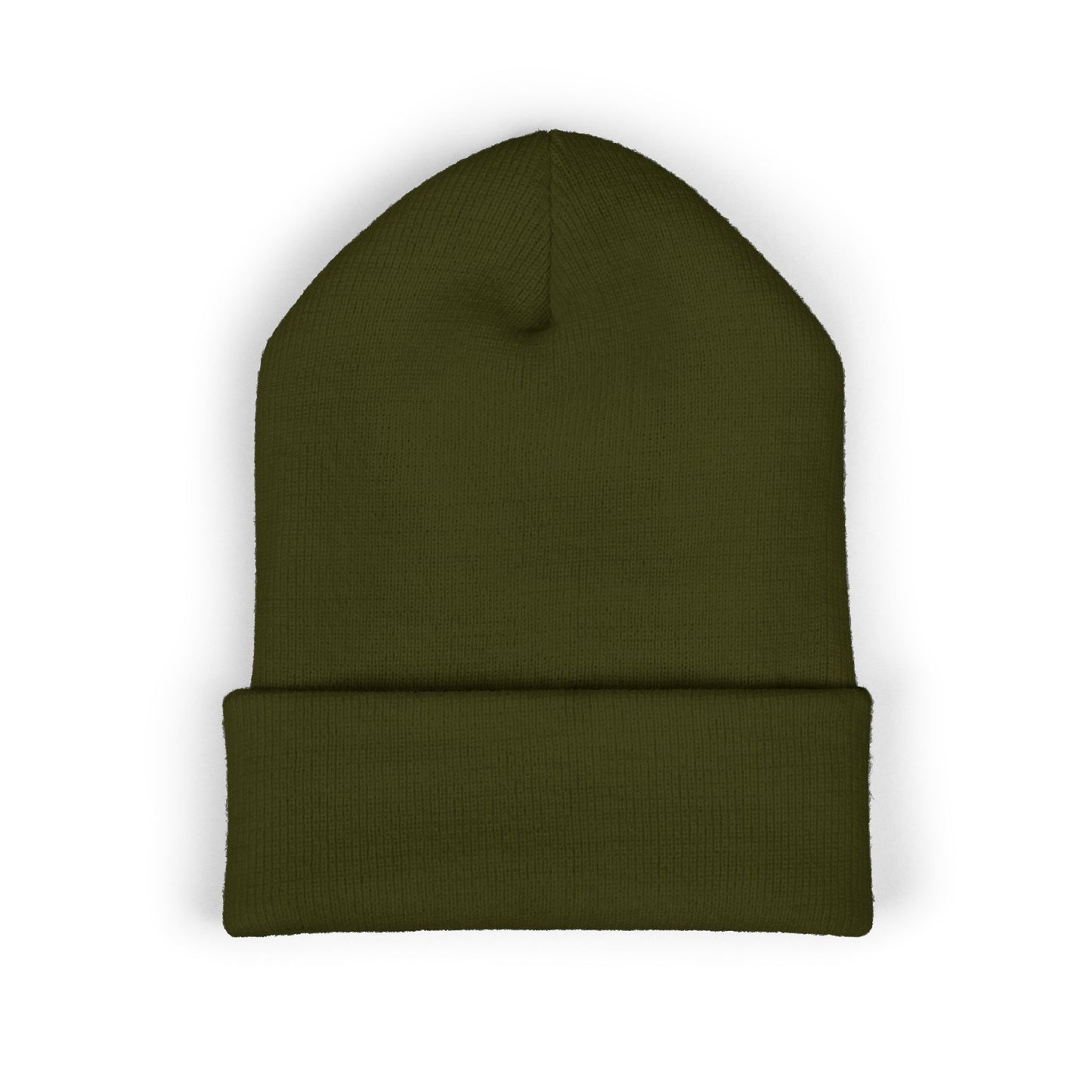 HW Embroidered Cuffed Beanie - Highlighter Wednesday