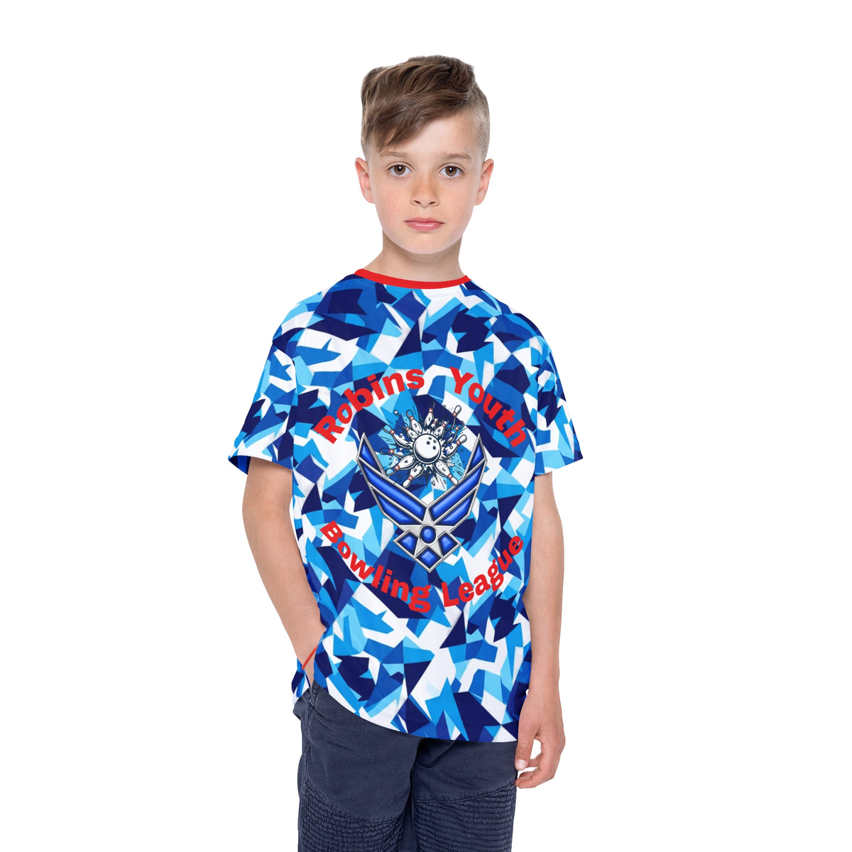 Robins Youth Bowling League Kids Jersey