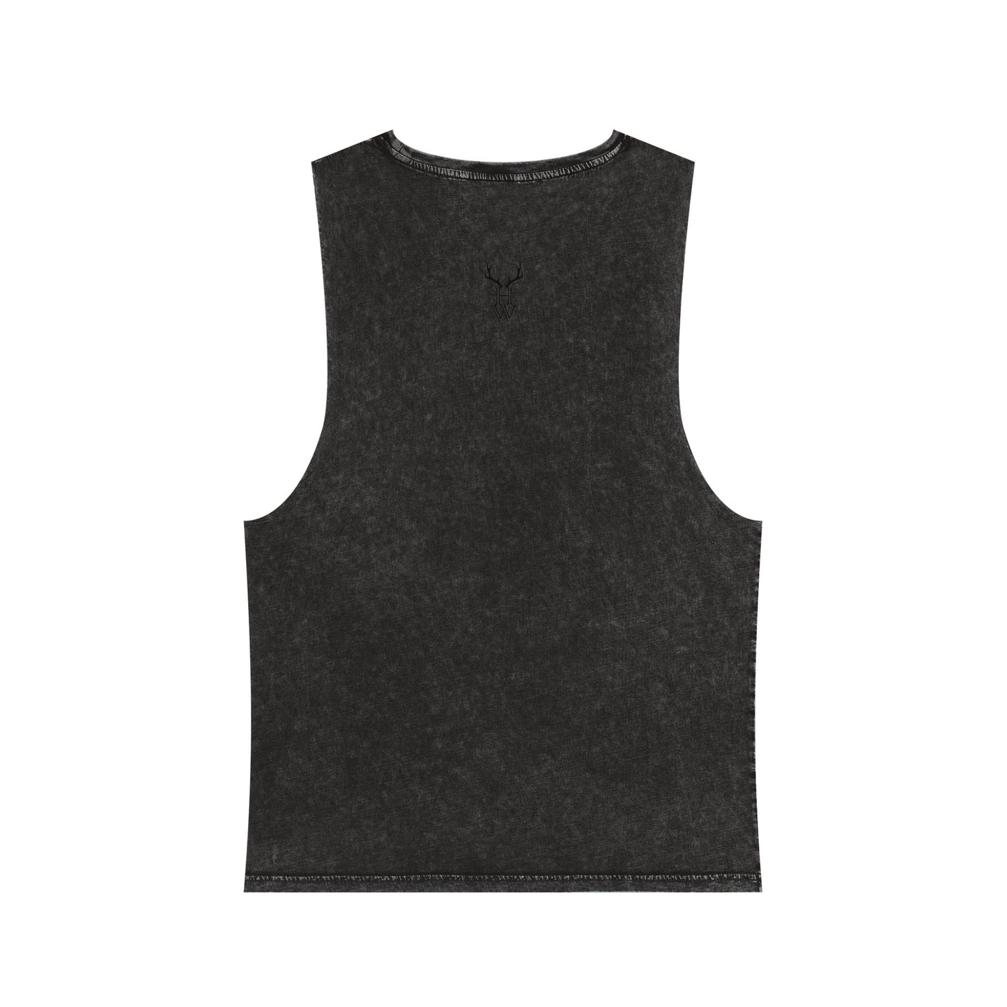 HW Antler Stonewash Tank - Highlighter Wednesday