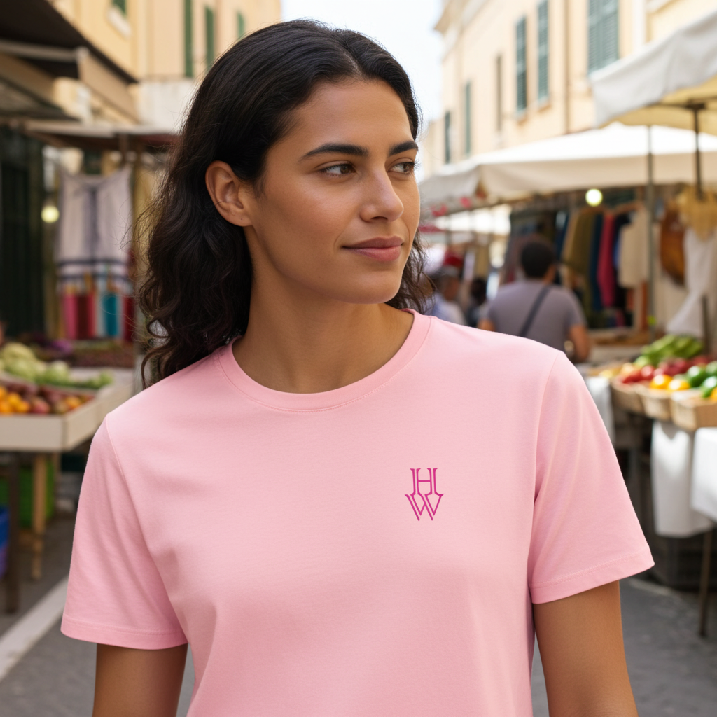 HW Women's Premium Casual Tee - Highlighter Wednesday