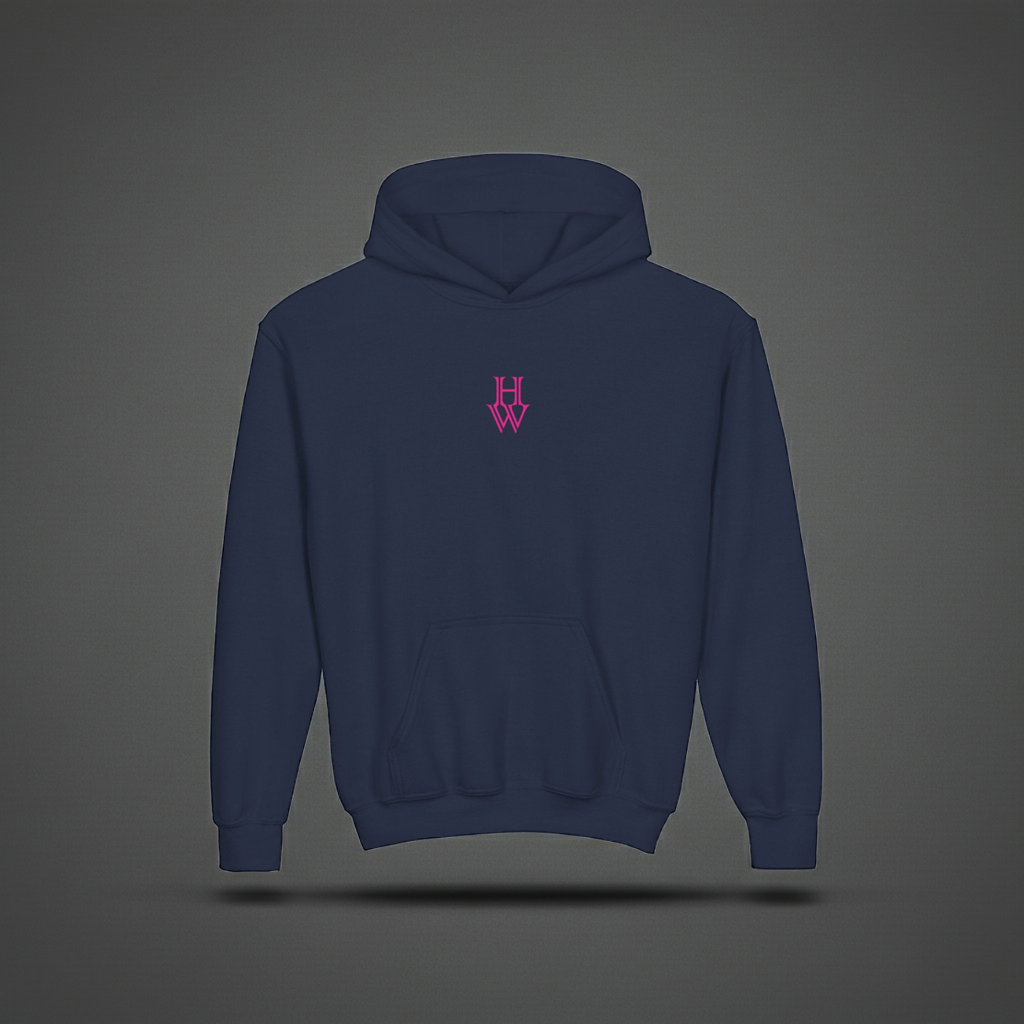 HW Youth Heavy Blend Hooded Sweatshirt - Highlighter Wednesday