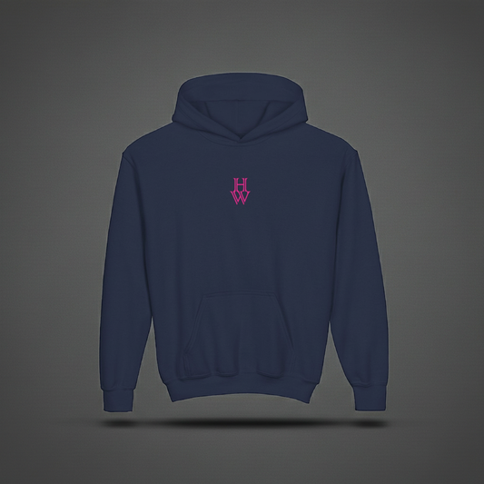 HW Youth Heavy Blend Hooded Sweatshirt - Highlighter Wednesday