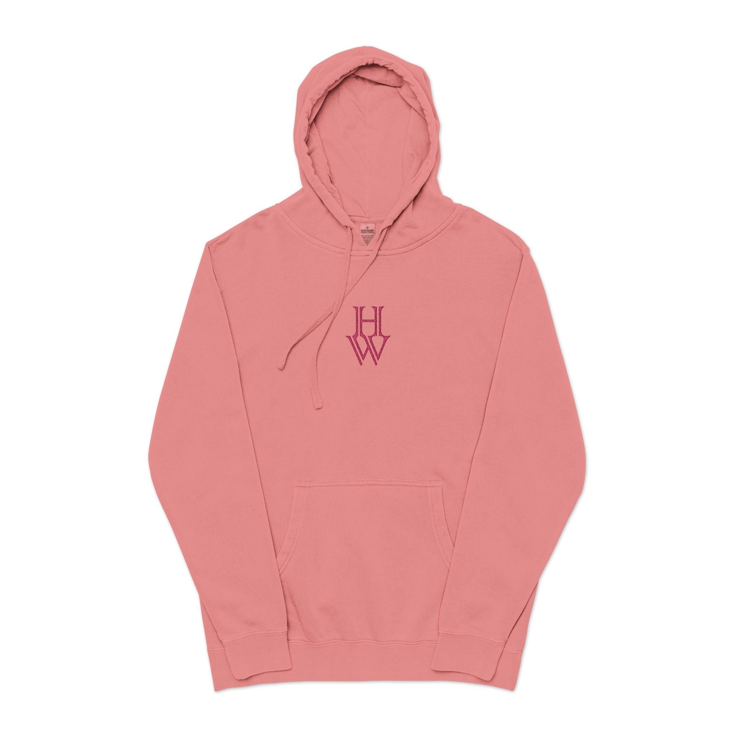 HW Unisex Pigment-Dyed Hoodie Printify