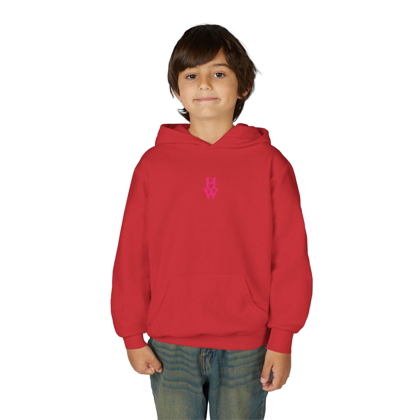 HW Youth Heavy Blend Hooded Sweatshirt - Highlighter Wednesday