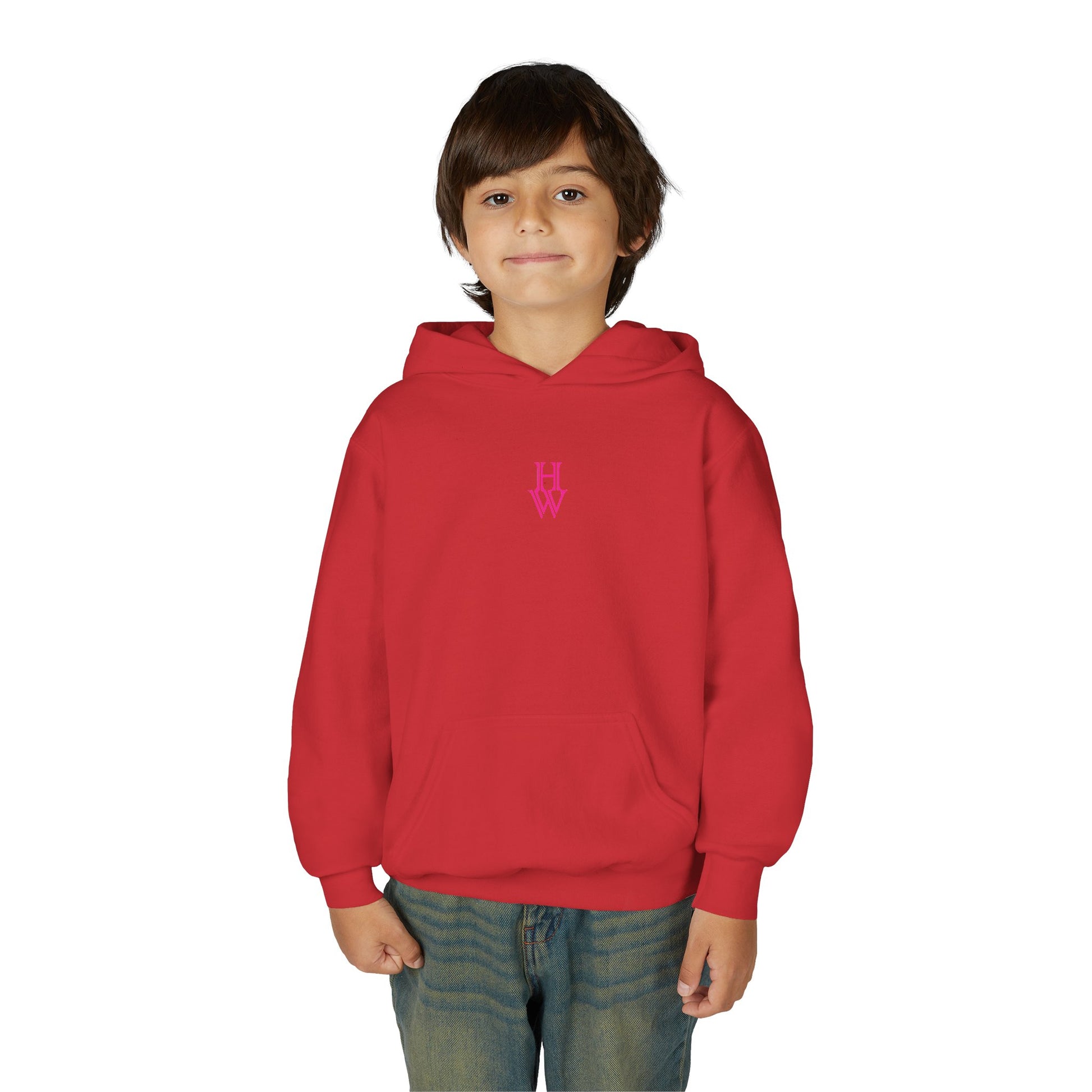 HW Youth Heavy Blend Hooded Sweatshirt - Highlighter Wednesday