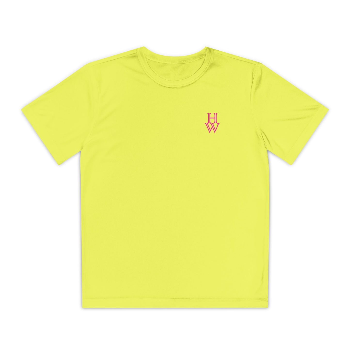 HW Youth Performance Tee - Highlighter Wednesday
