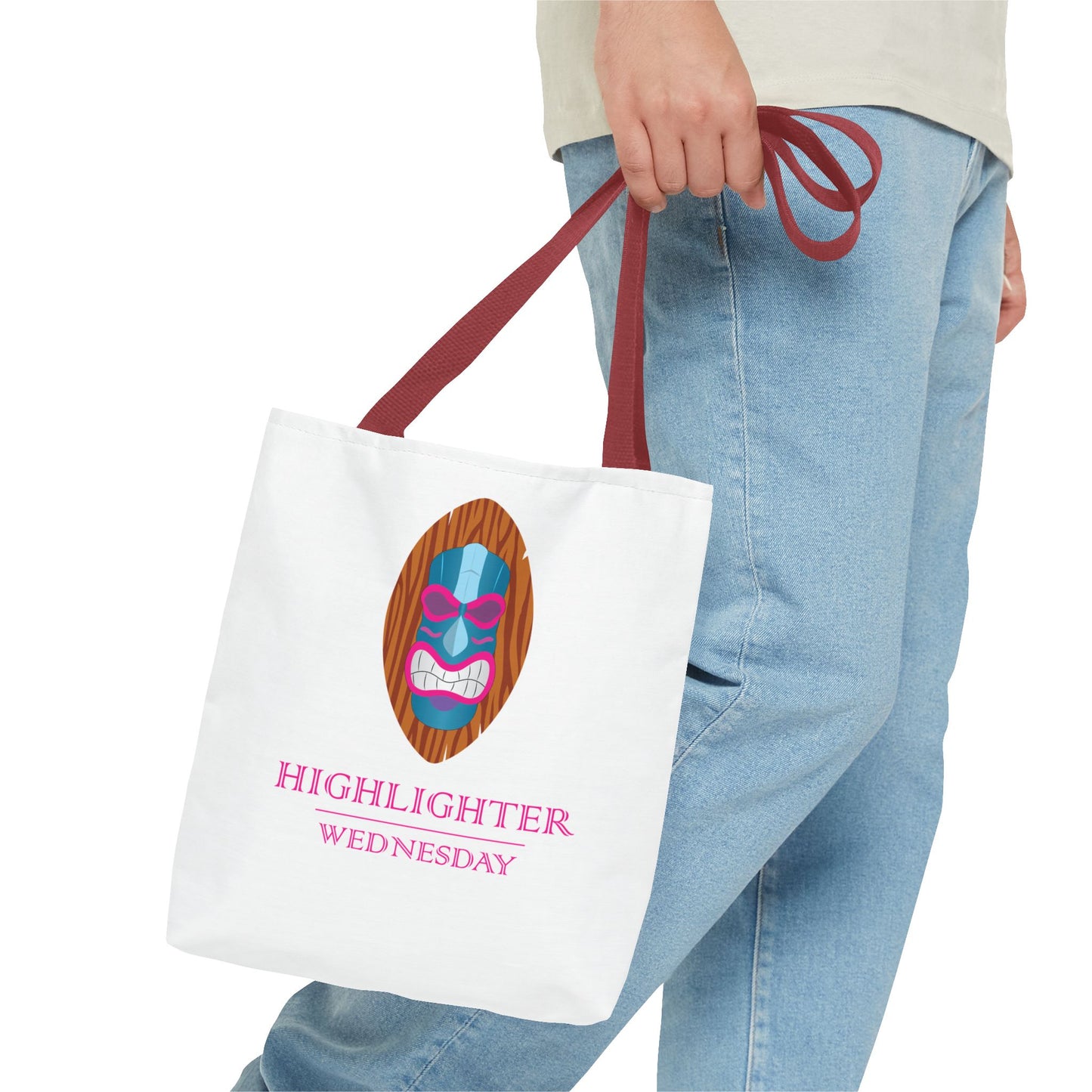 HW Everyday Print Tote - Highlighter Wednesday
