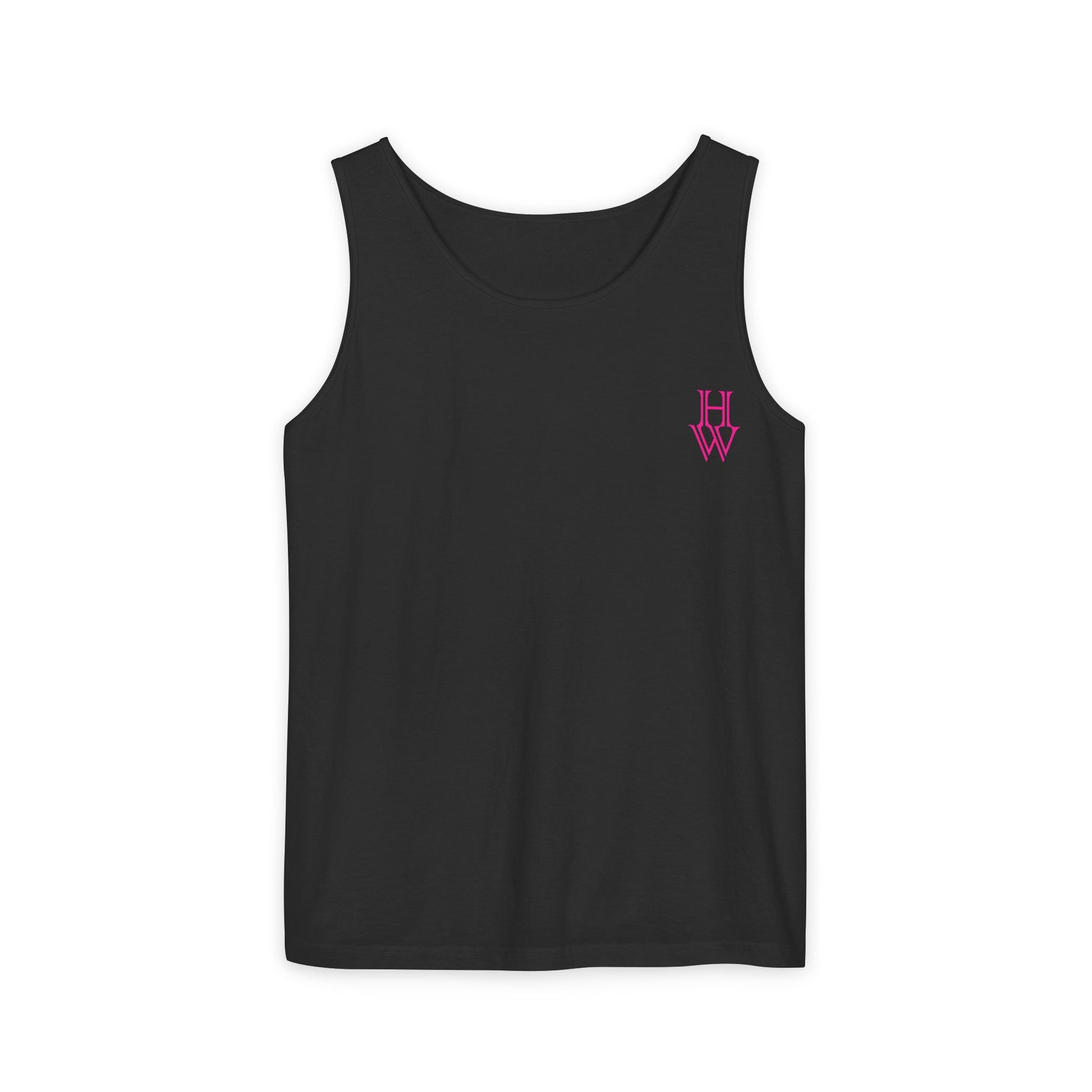 HW Unisex Garment-Dyed Tank Top - Highlighter Wednesday