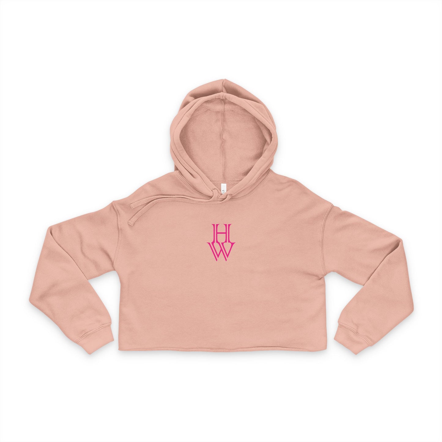 HW Women's Cropped Hoodie - Highlighter Wednesday