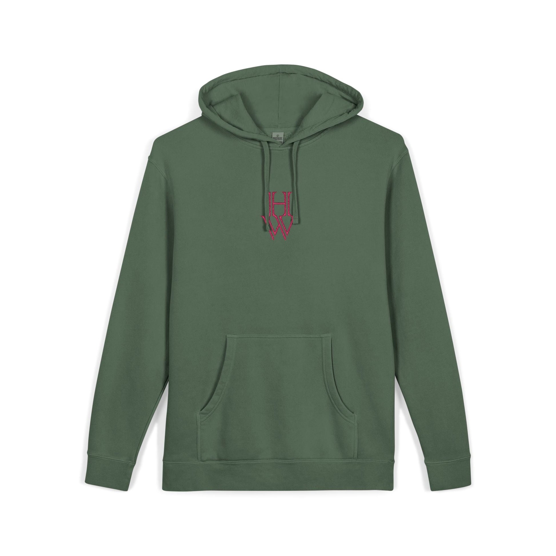 HW Unisex Pigment-Dyed Hoodie Printify