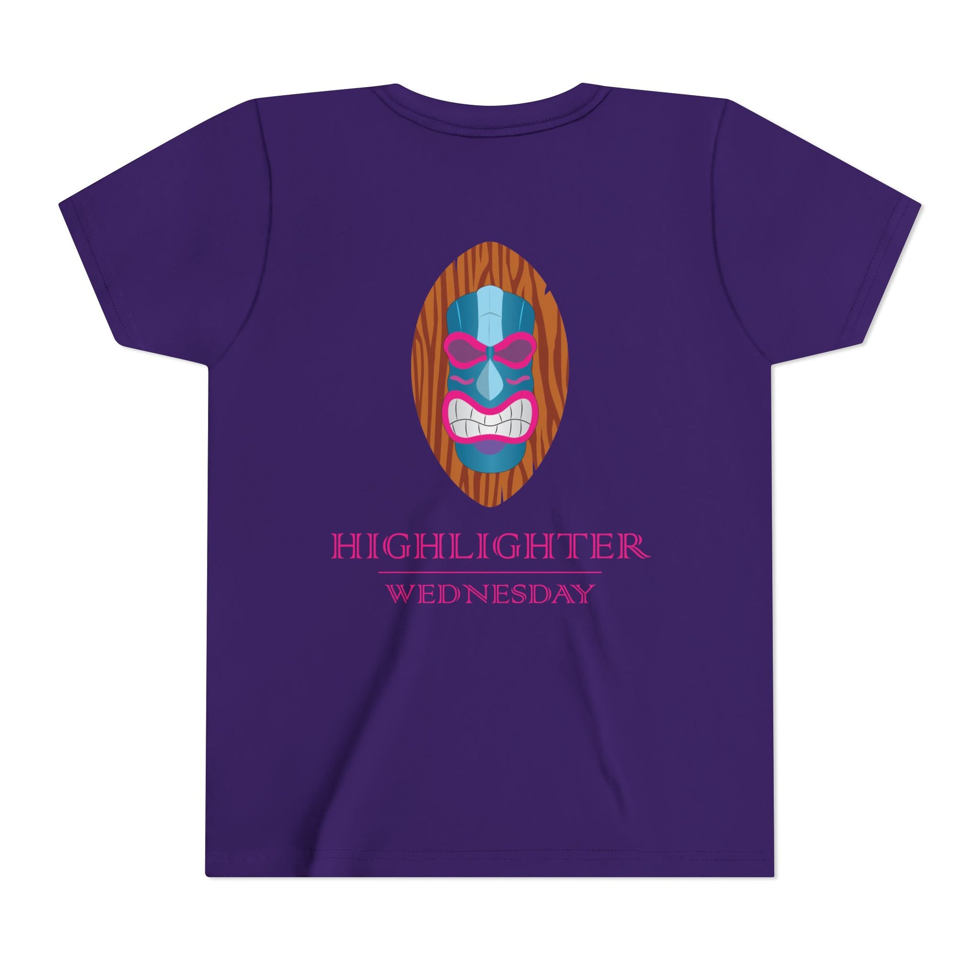 HW Youth Short-Sleeve Tee - Highlighter Wednesday