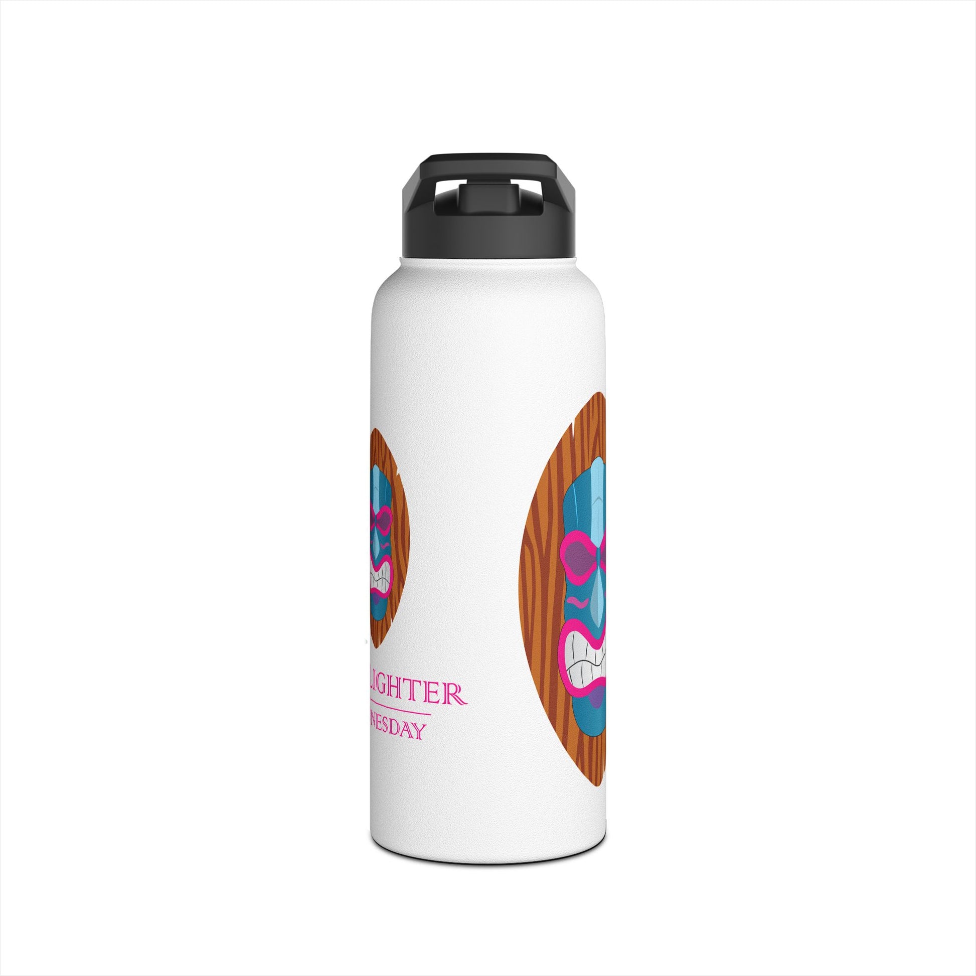 HW Stainless Steel Insulated Water Bottle - Highlighter Wednesday