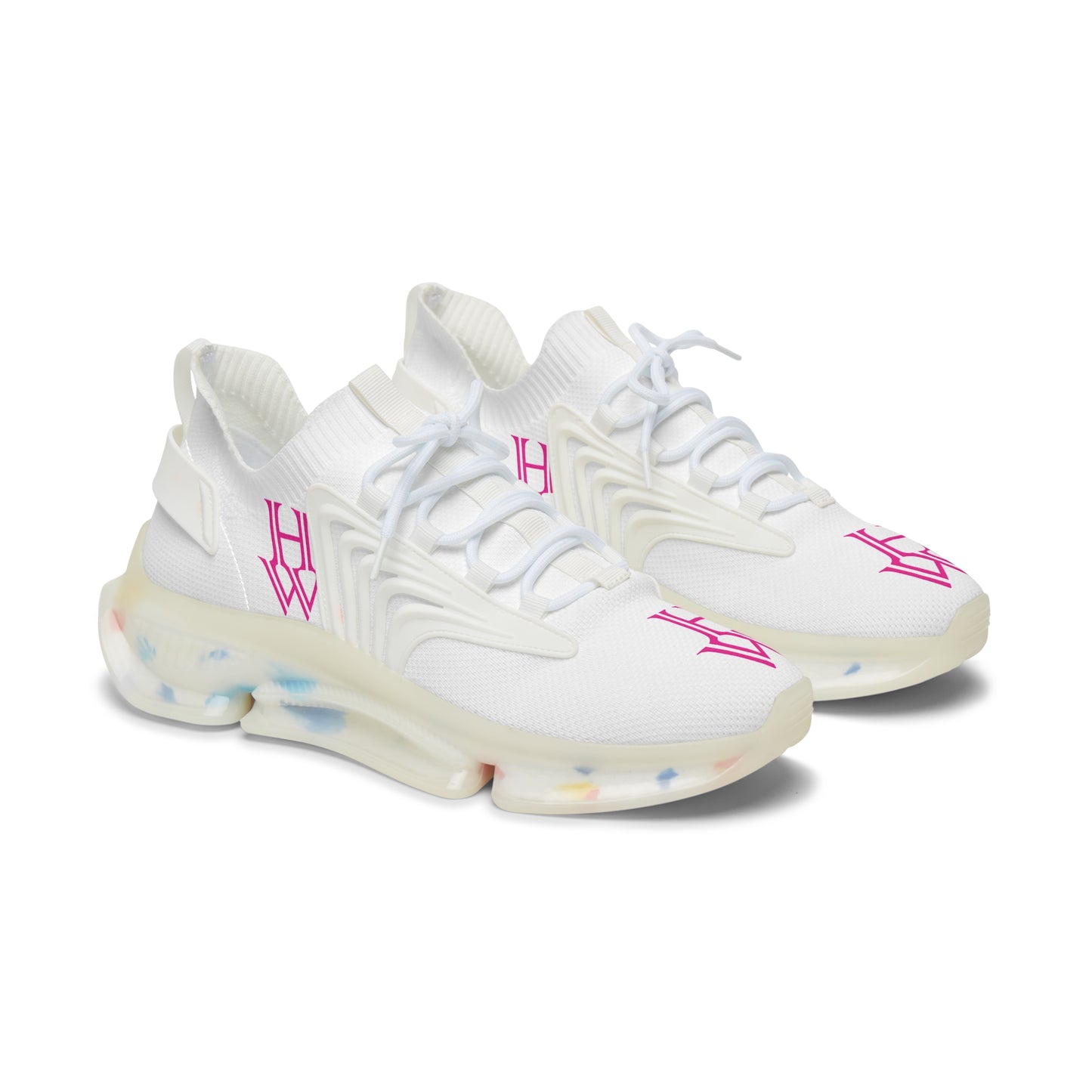 HW Mesh Knit Sneakers - Highlighter Wednesday