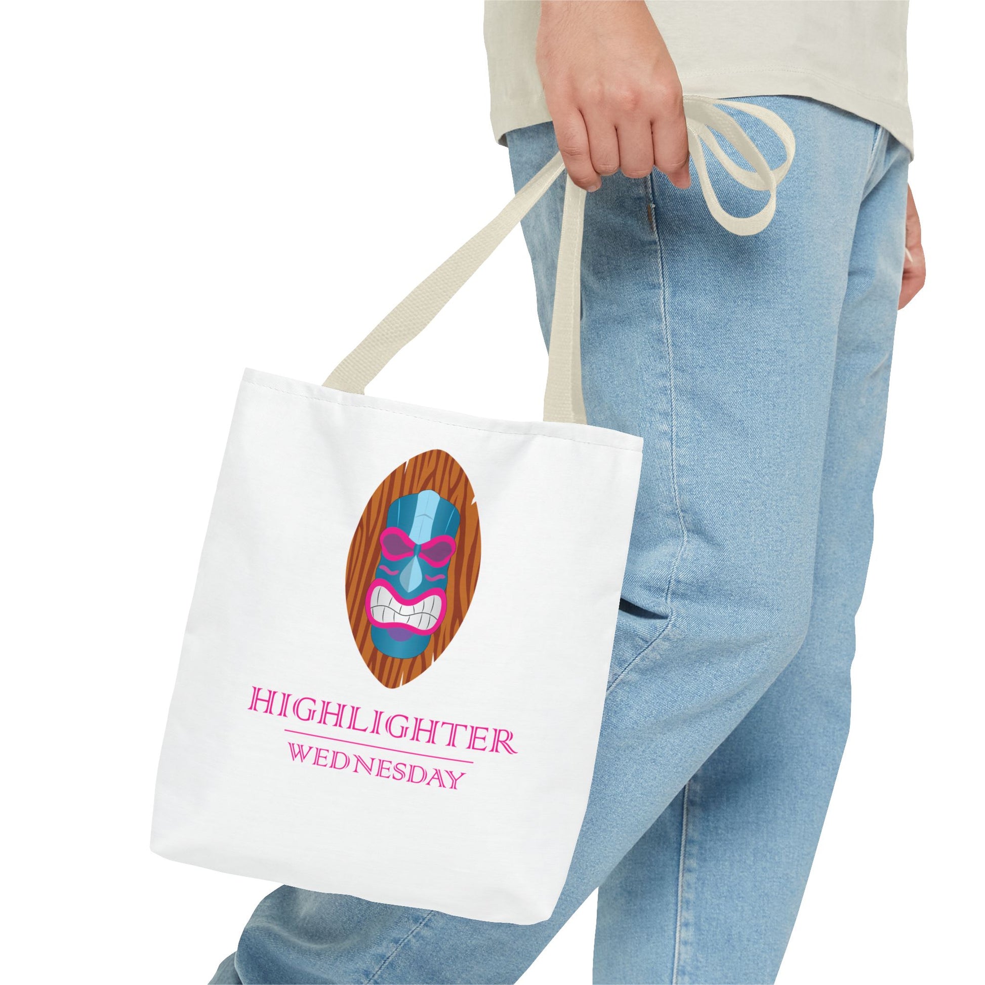 HW Everyday Print Tote - Highlighter Wednesday