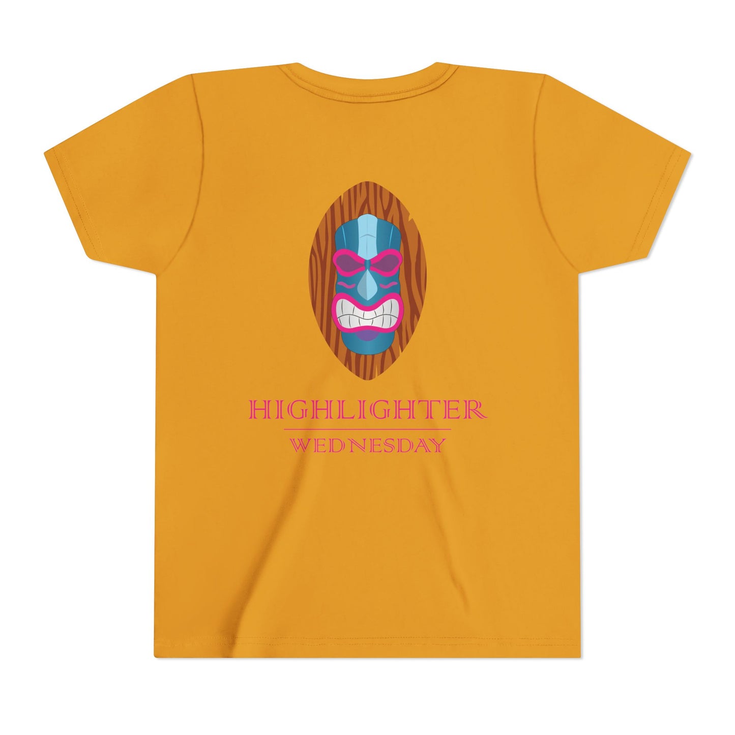 HW Youth Short-Sleeve Tee - Highlighter Wednesday