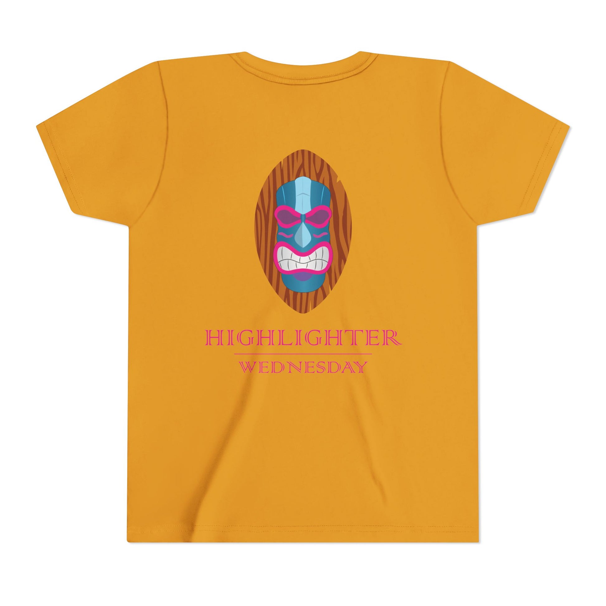 HW Youth Short-Sleeve Tee - Highlighter Wednesday