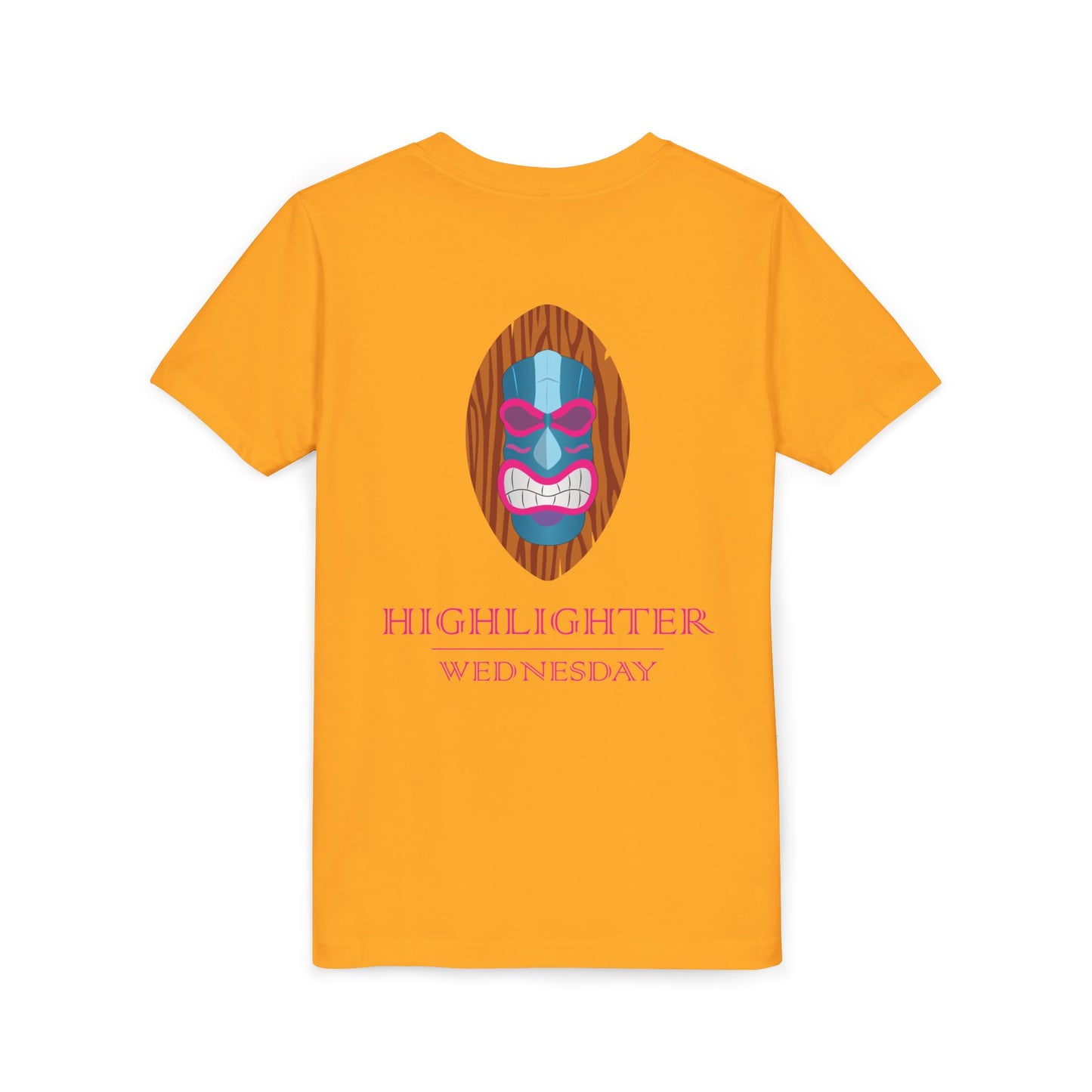 HW Youth Short-Sleeve Tee - Highlighter Wednesday