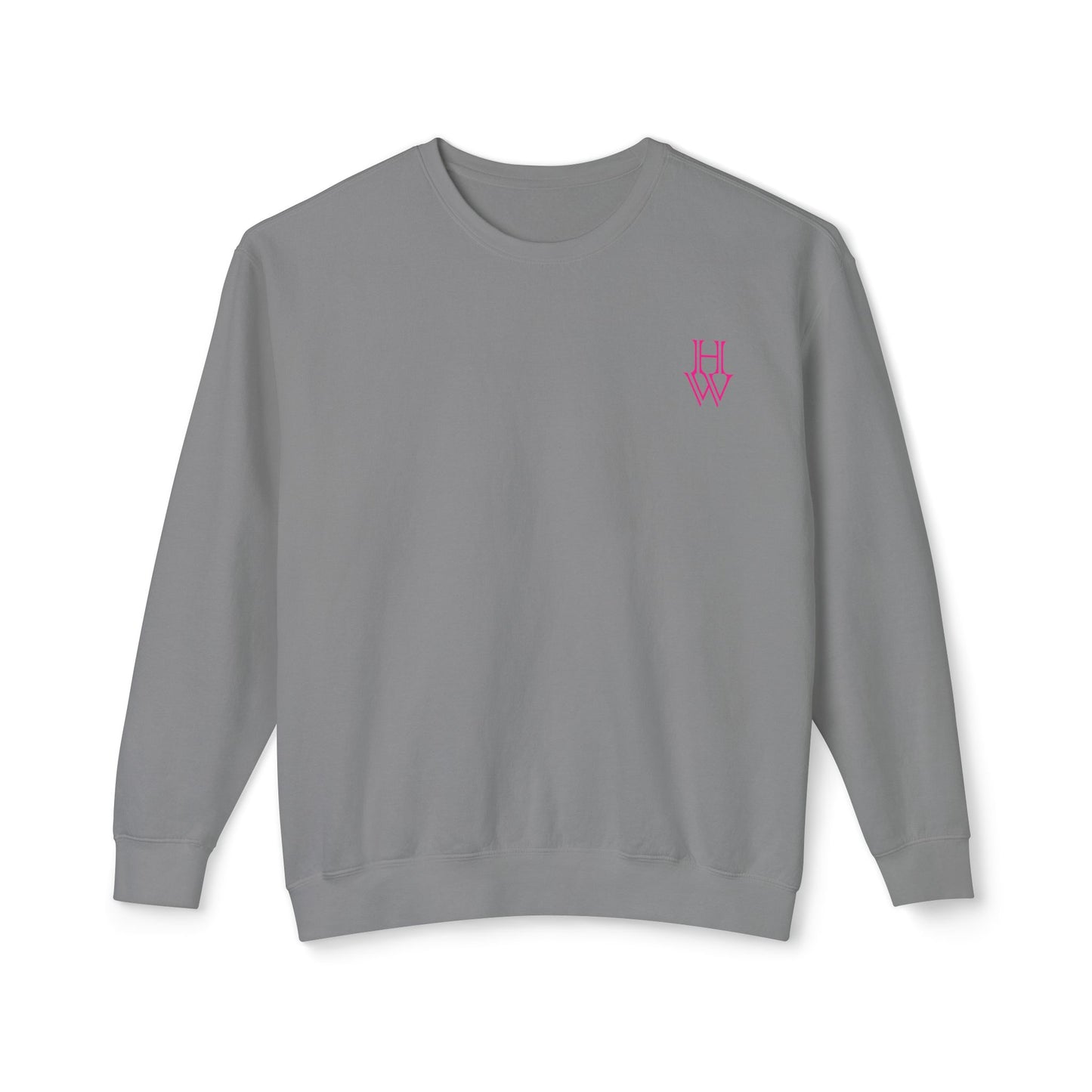 HW 100% Ring-Spun Cotton Crewneck Sweatshirt - Highlighter Wednesday