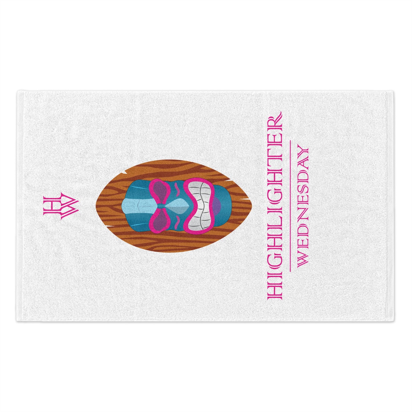 HW Rally Towel - Highlighter Wednesday