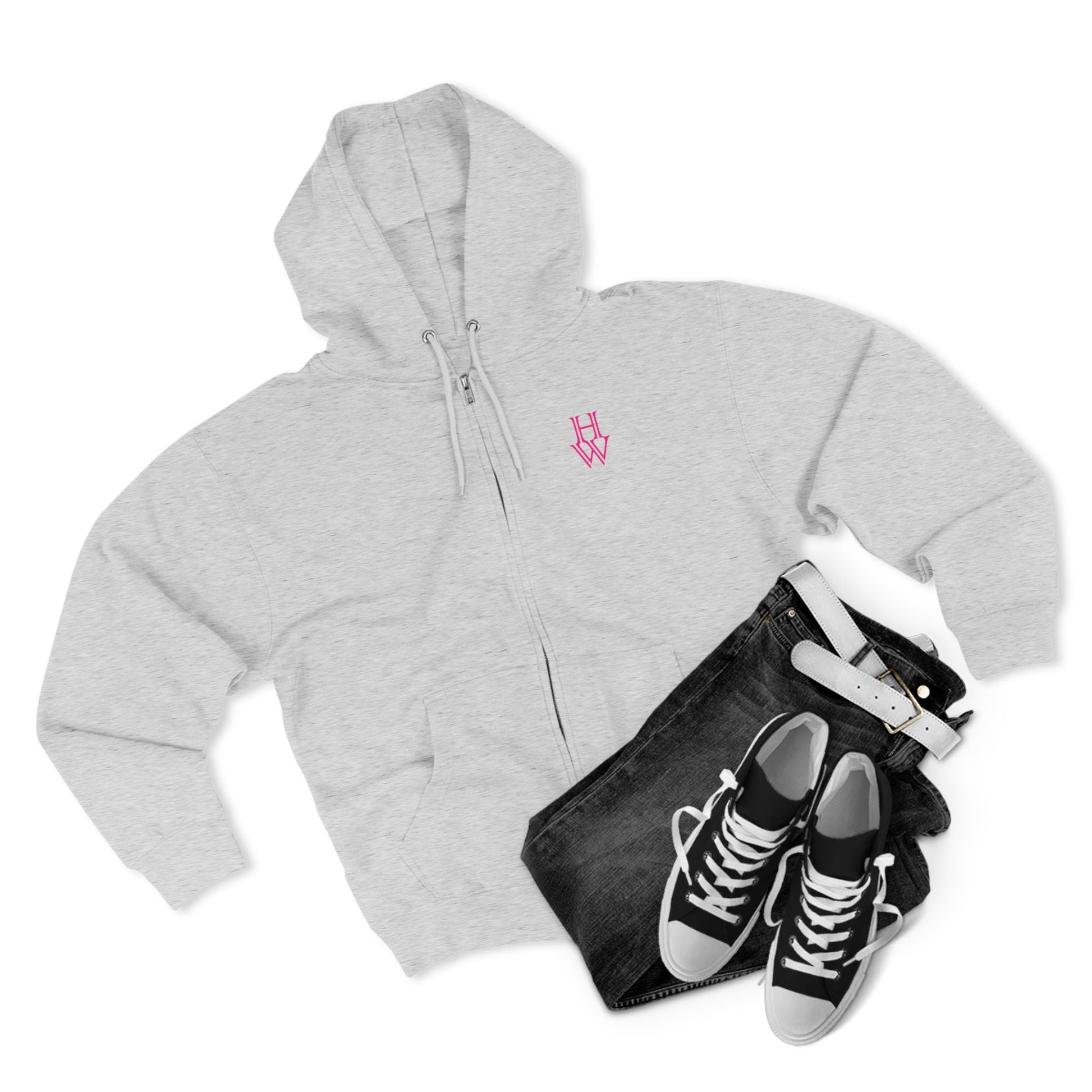 HW Unisex Zip Hoodie Printify