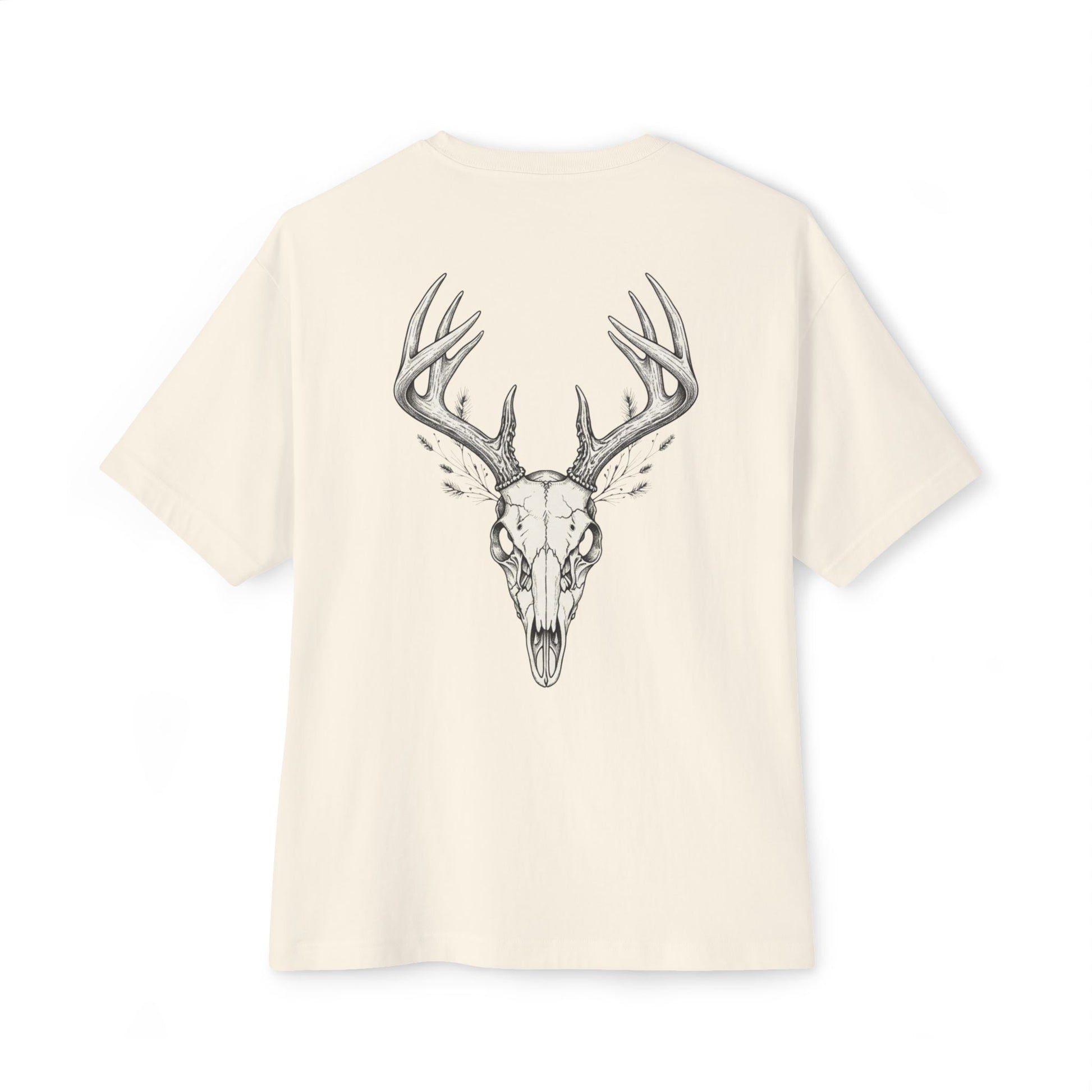 HW Antler Oversized Tee - Highlighter Wednesday