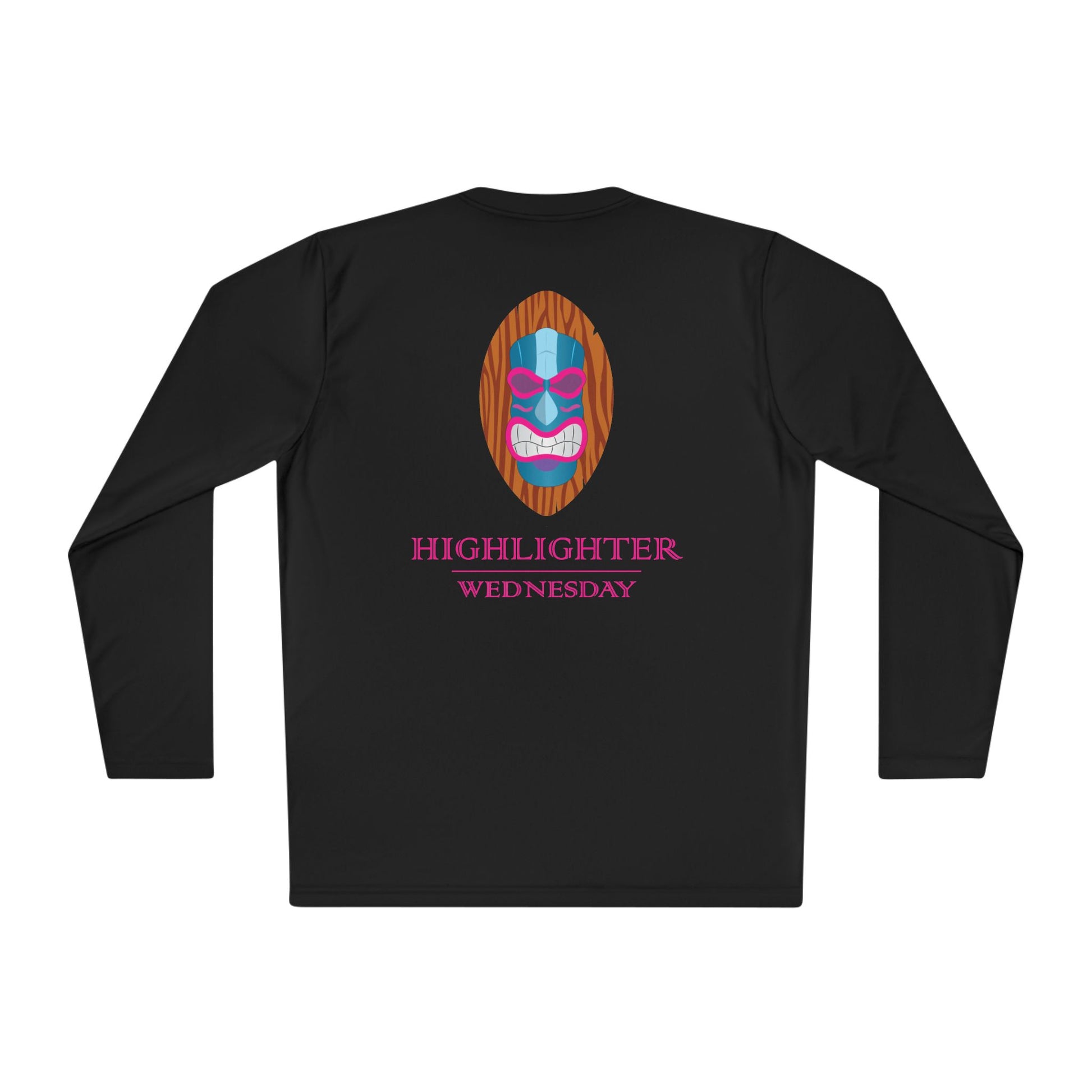 HW Moisture-Wicking Long Sleeve Tee - Highlighter Wednesday