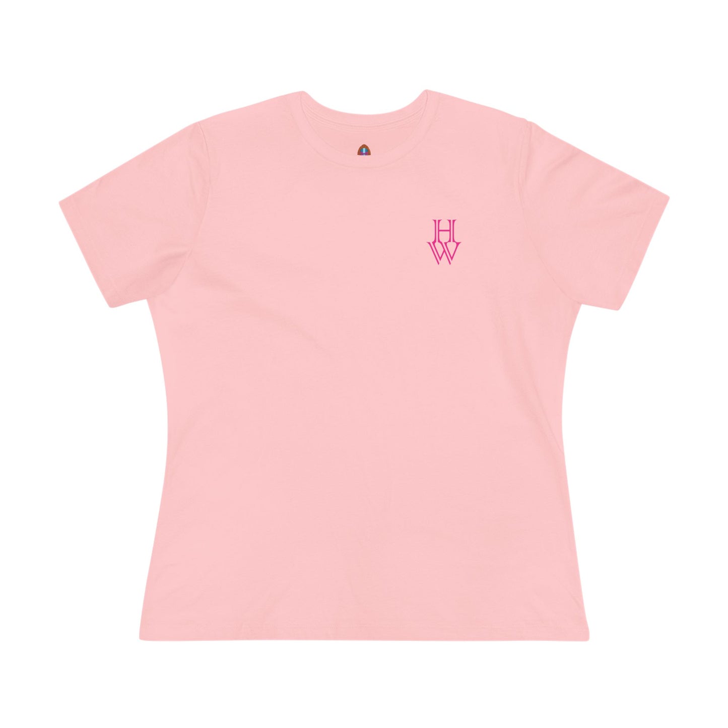 HW Women's Premium Casual Tee - Highlighter Wednesday