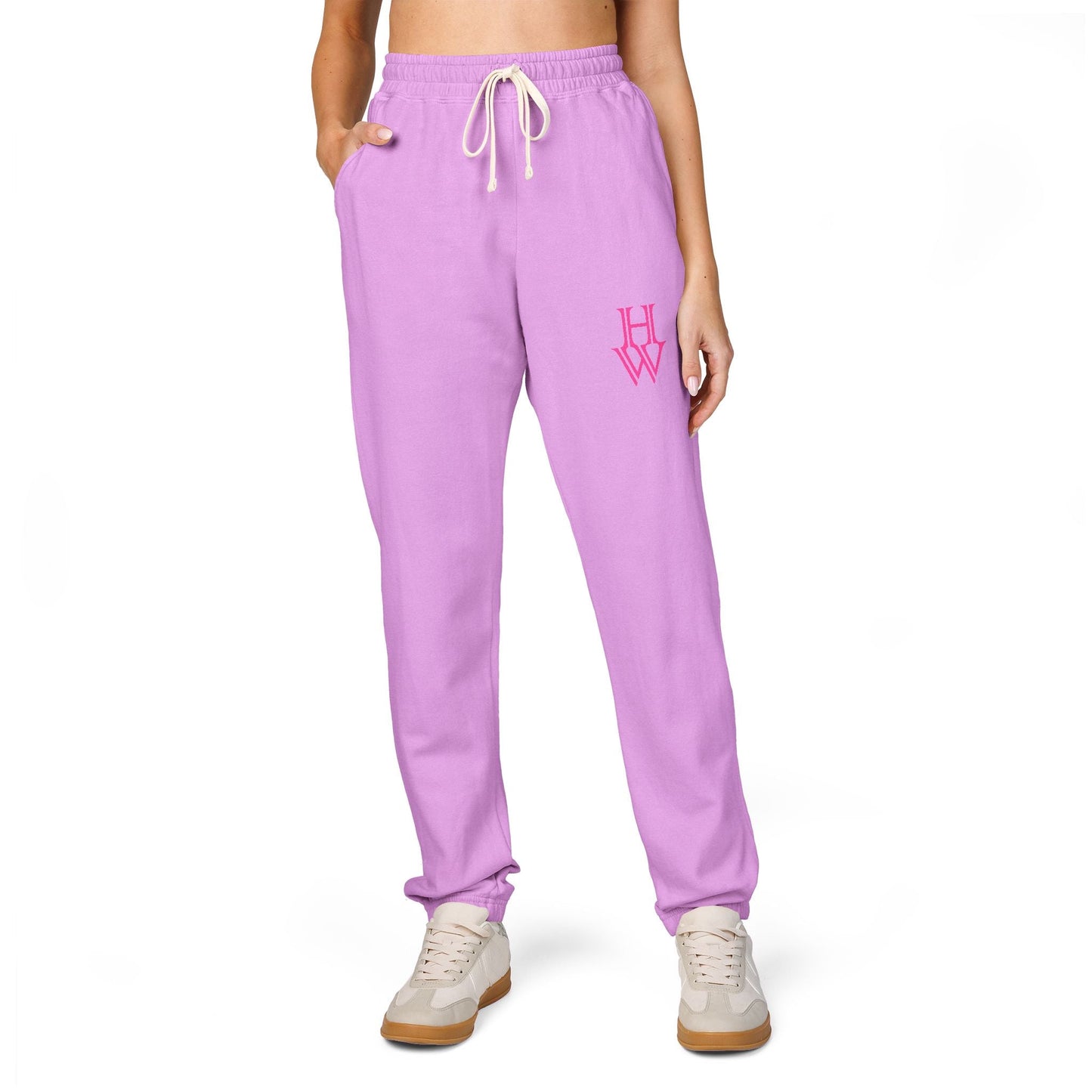 HW Garment-Dyed Fleece Sweatpants Printify