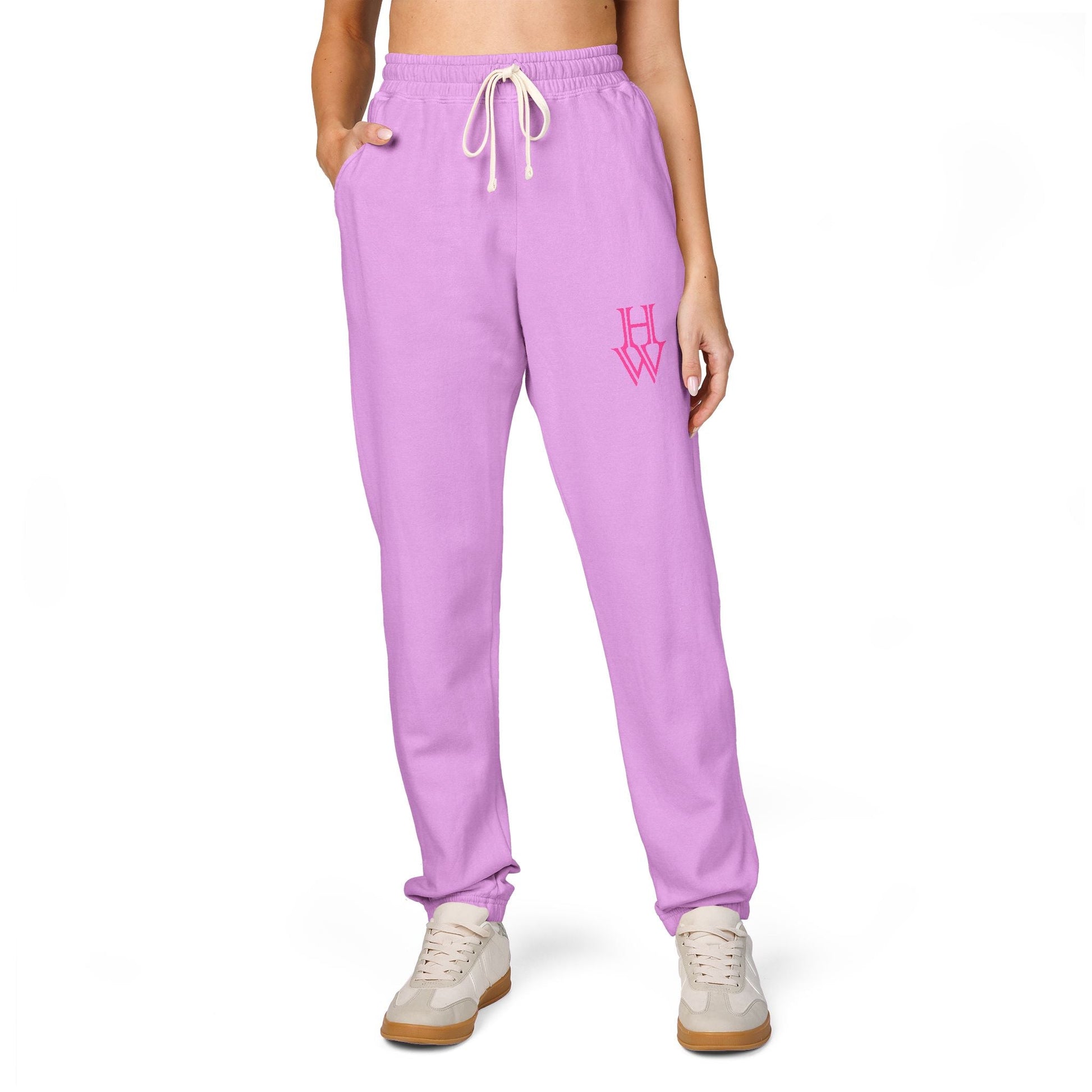 HW Garment-Dyed Fleece Sweatpants Printify