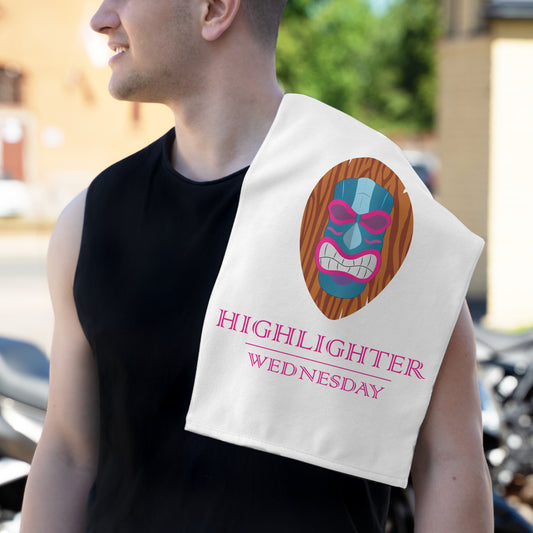 HW Rally Towel - Highlighter Wednesday
