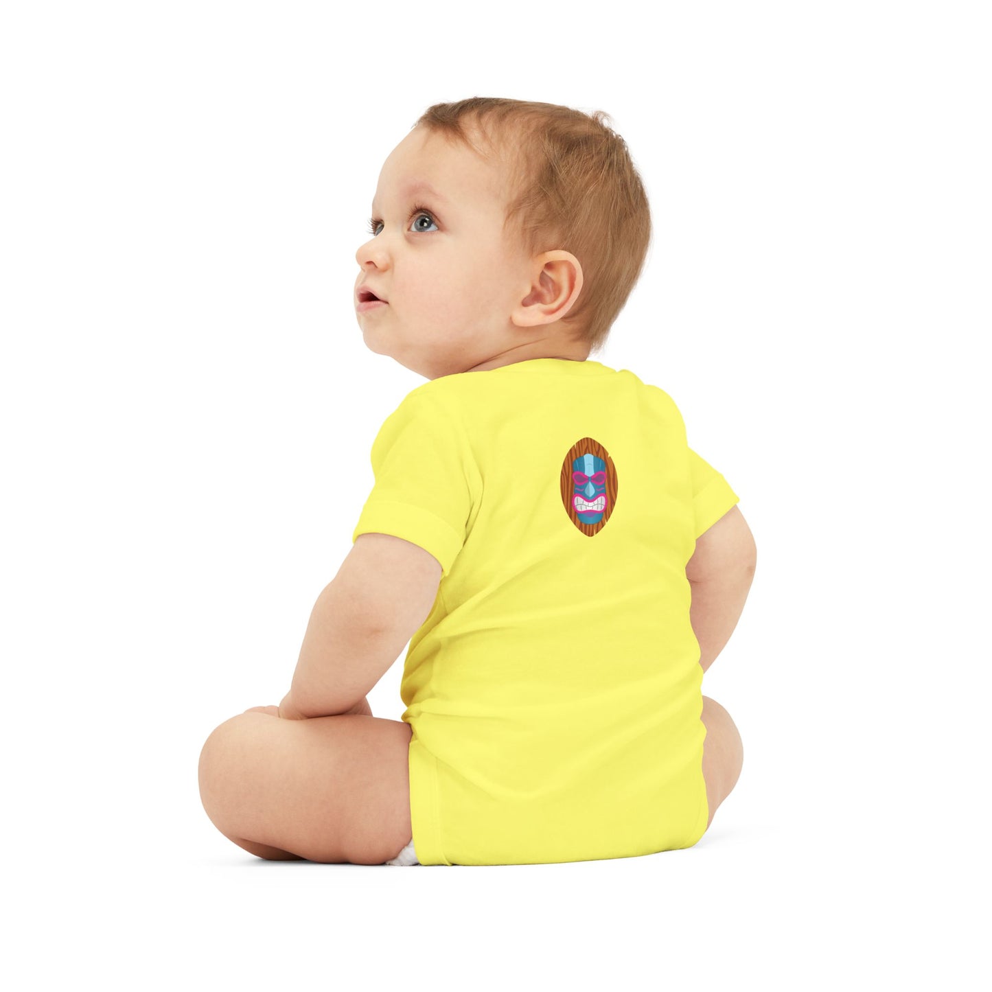 HW Mini Airlume Infant One-Piece - Highlighter Wednesday