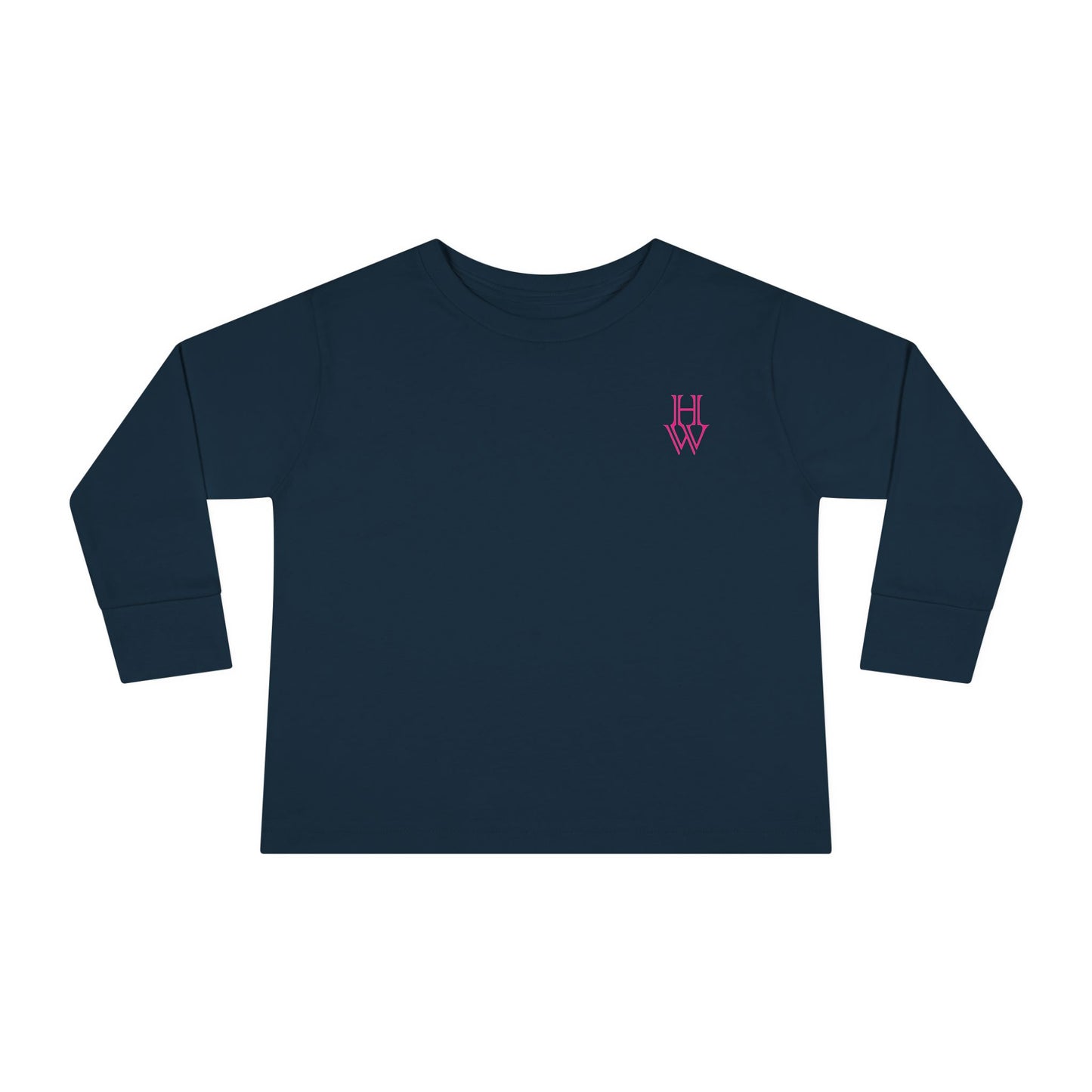 HW Toddler Long-Sleeve Tee - Highlighter Wednesday