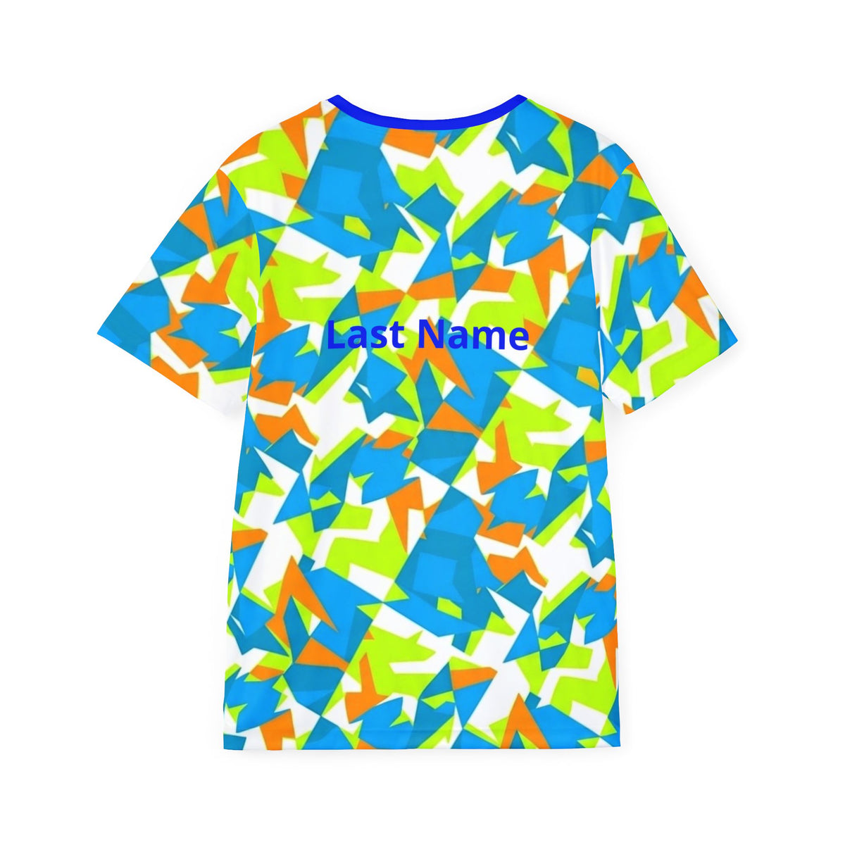 Men's Robins Youth Bowling League Kids Jersey - Highlighter colors