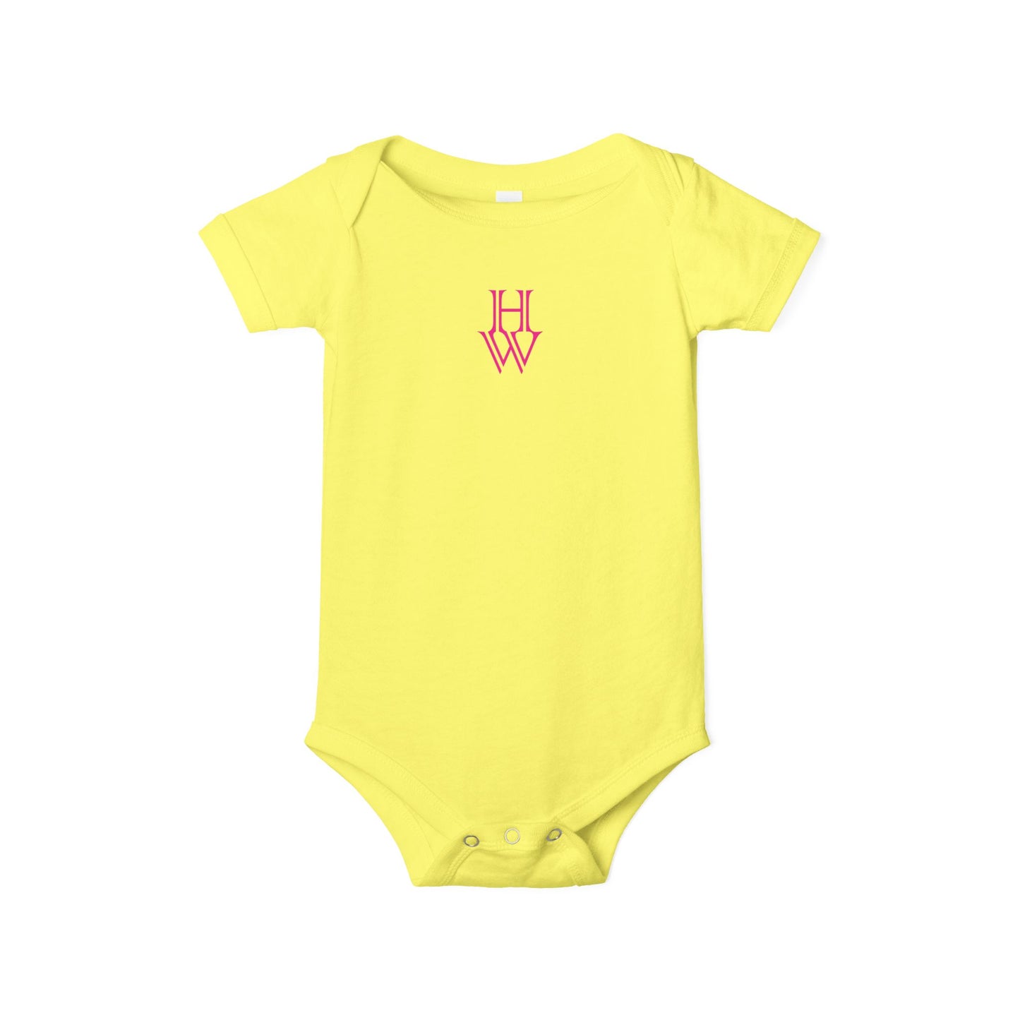 HW Mini Airlume Infant One-Piece - Highlighter Wednesday