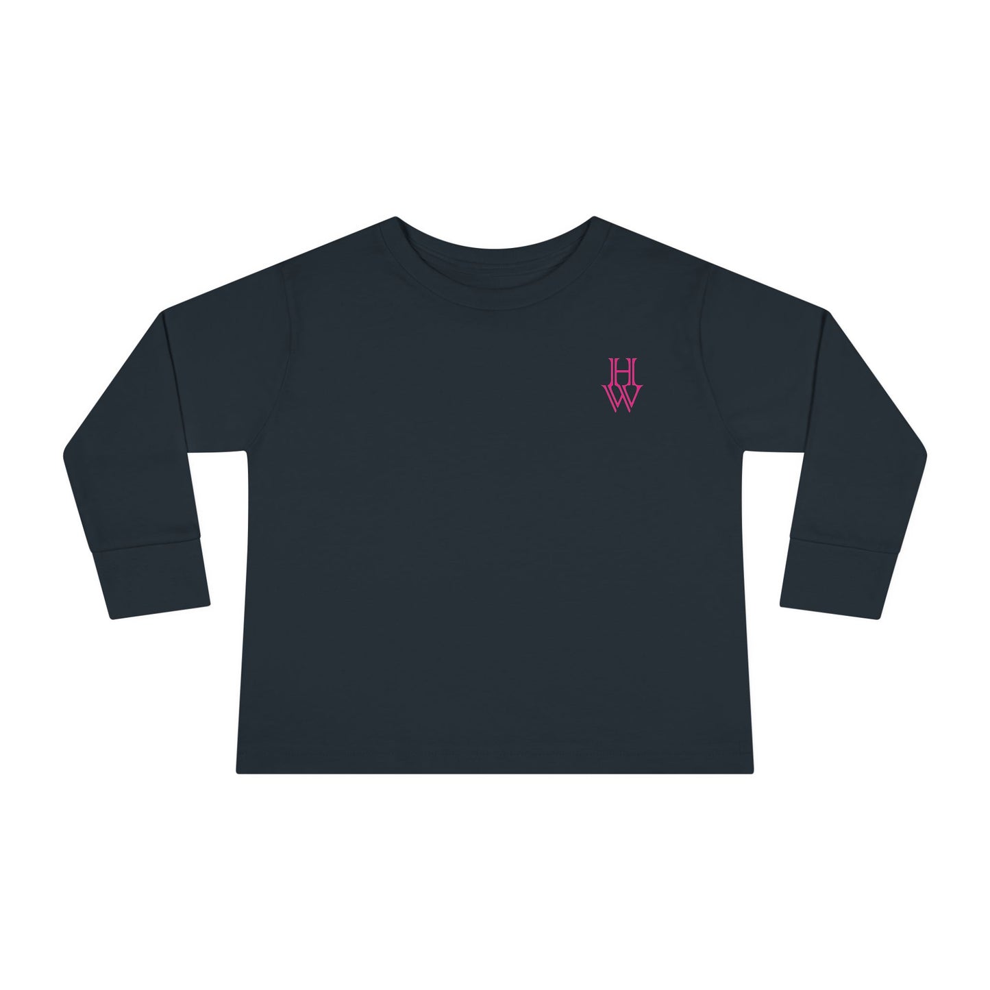 HW Toddler Long-Sleeve Tee - Highlighter Wednesday