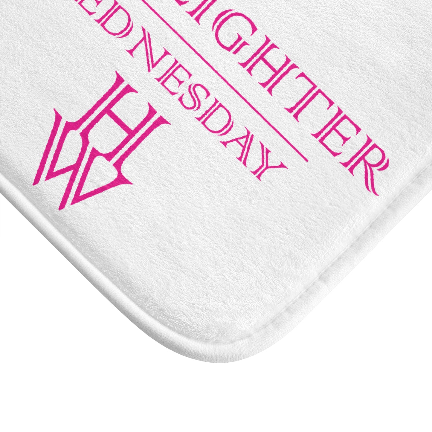 HW Luxe Memory Foam Bath Mat - Highlighter Wednesday