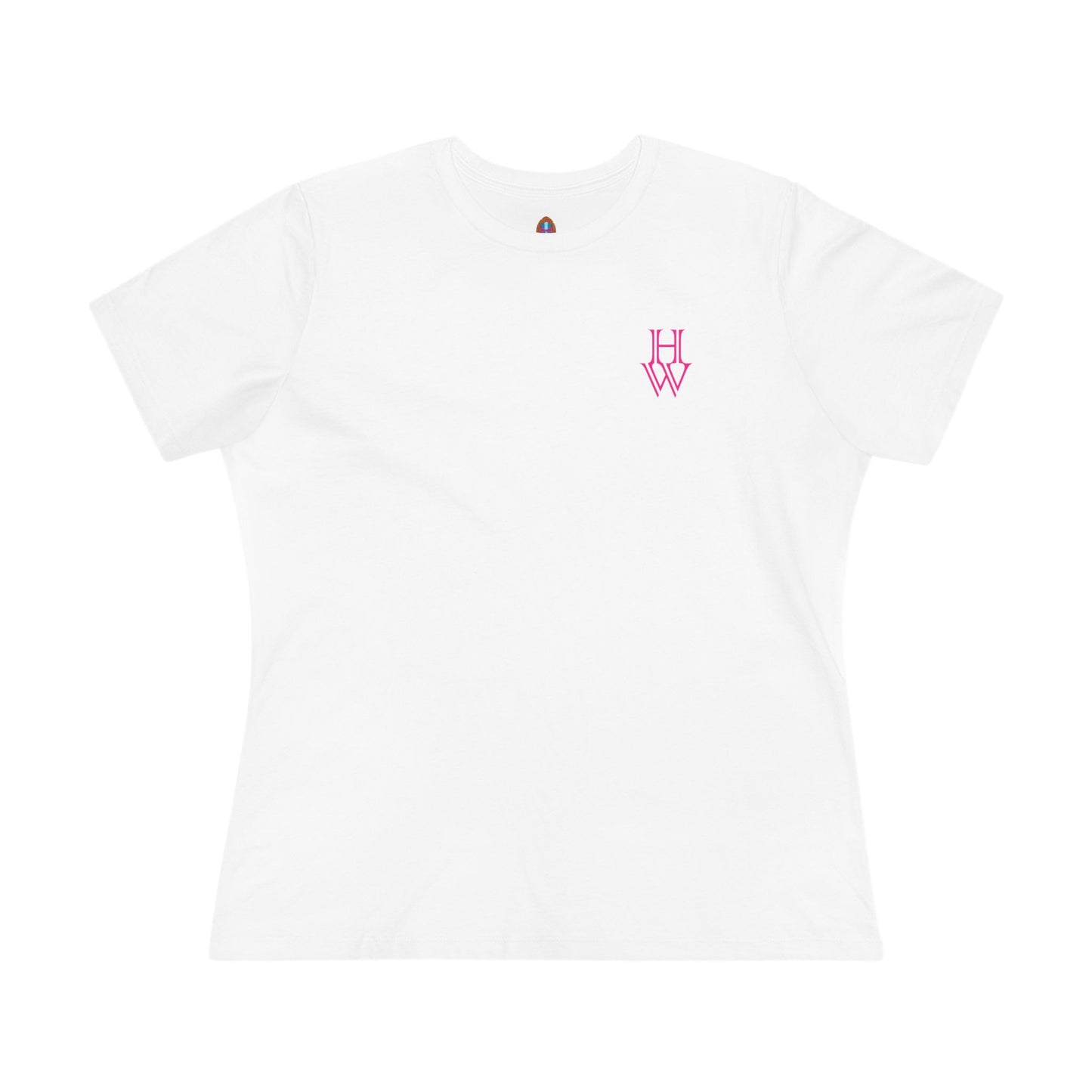 HW Women's Premium Casual Tee - Highlighter Wednesday