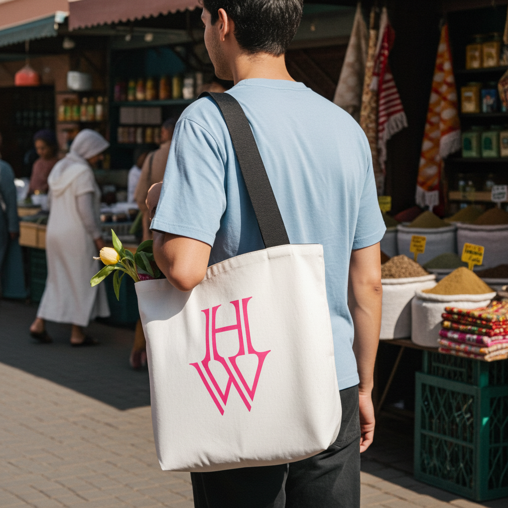 HW Everyday Adjustable Strap Tote Bag - Highlighter Wednesday
